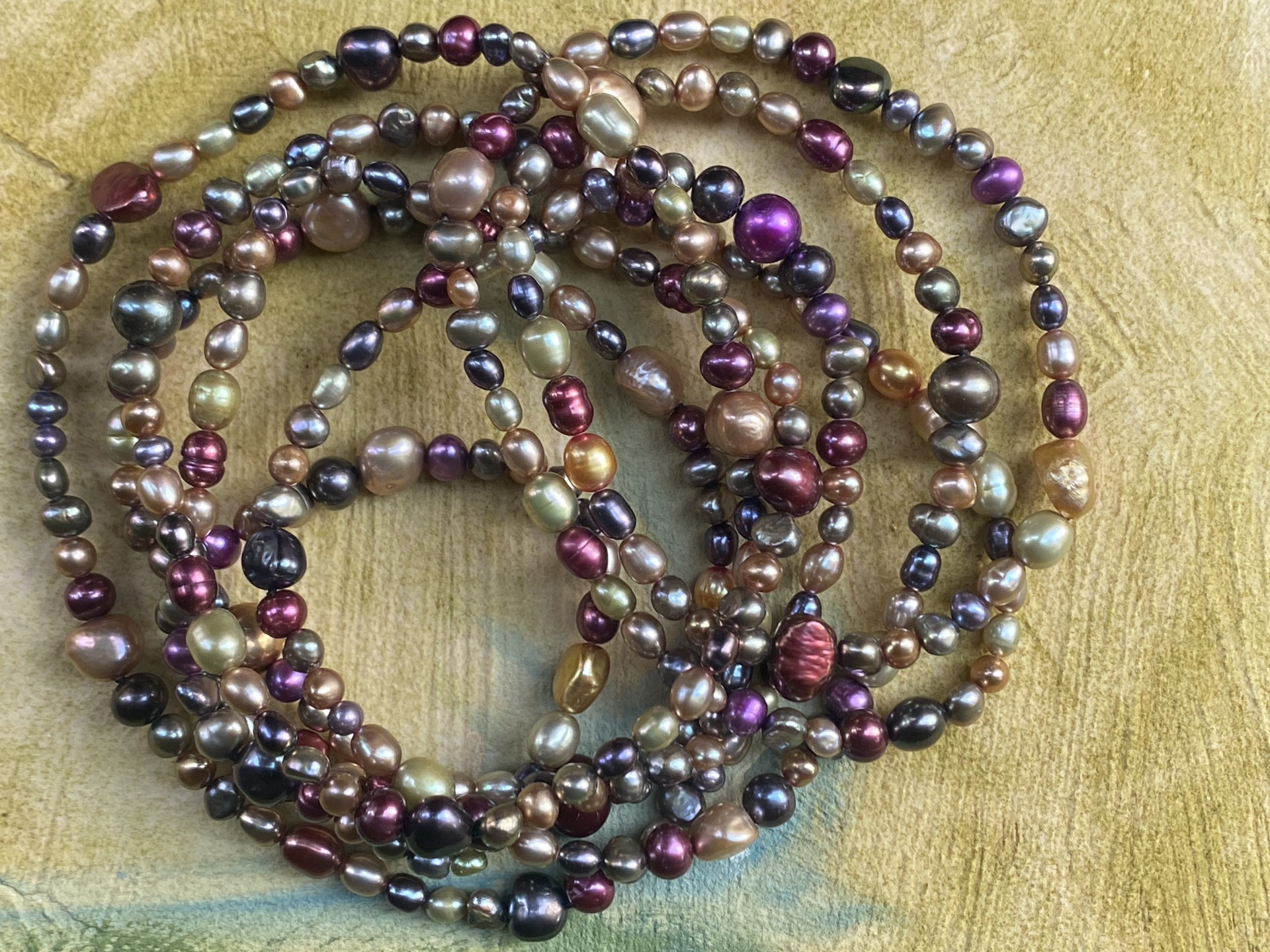 Party Pearls 72" Strand by Sidney Soriano