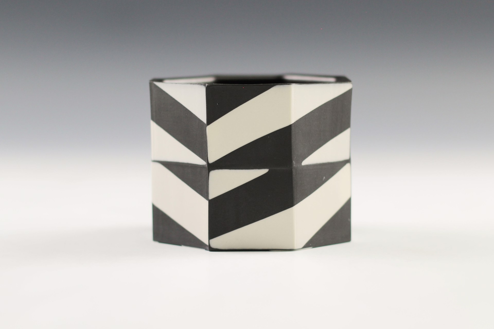 Faceted Inlaid Cup by Daniel Garver