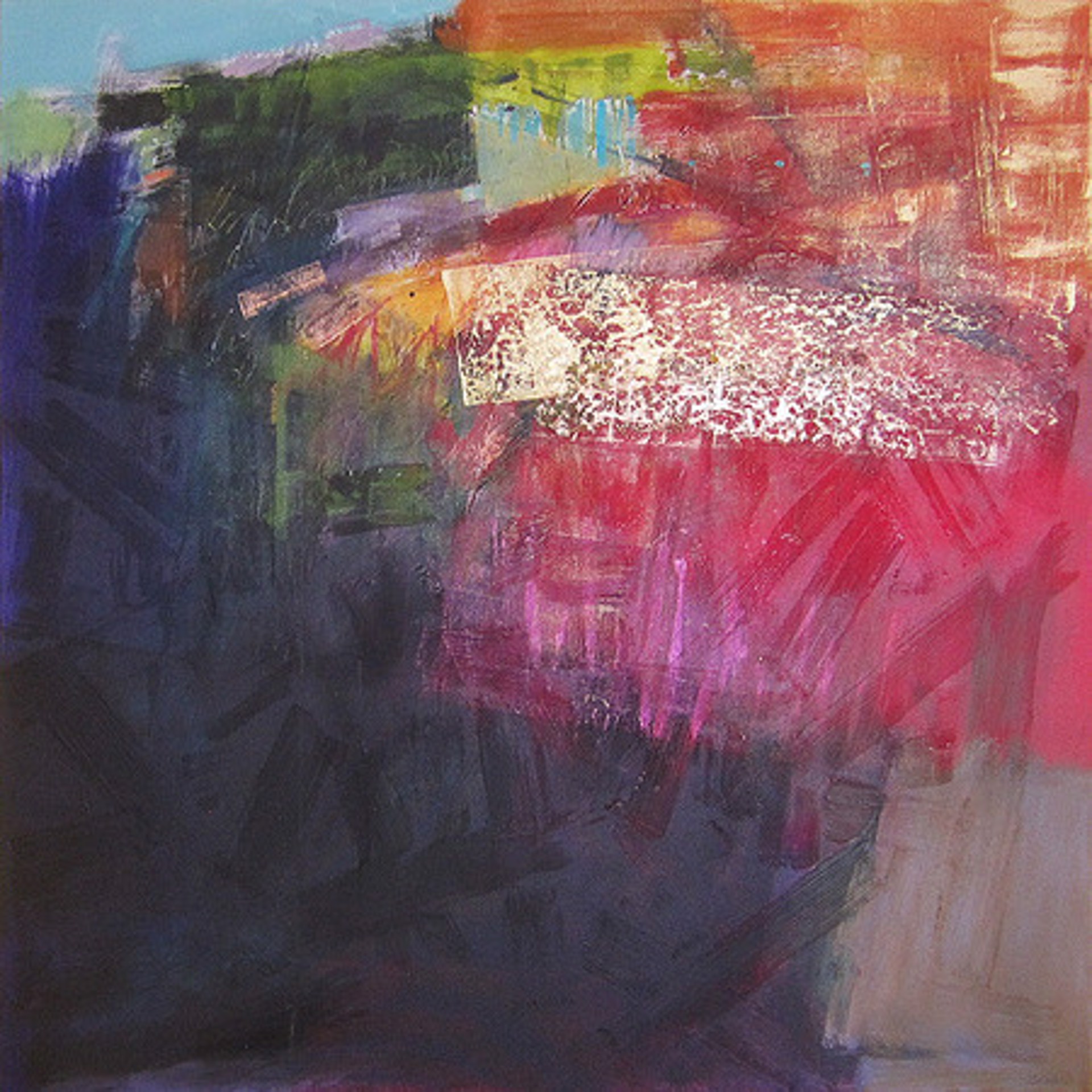 Fall Coastline by Pat Cain Art One Gallery, Inc.