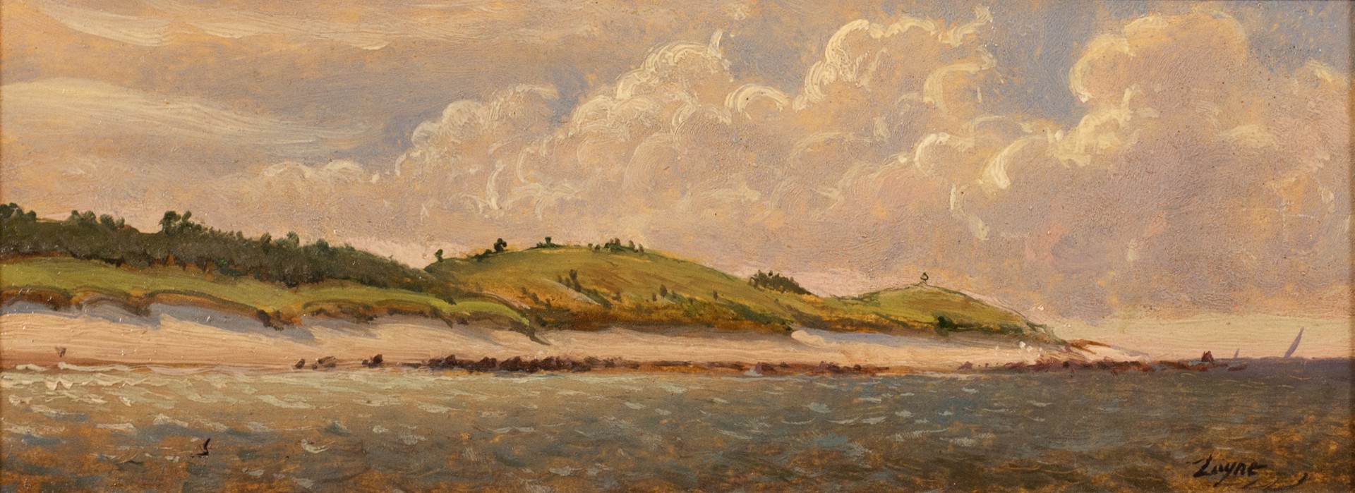 Beach Clouds/In the Bay by Peter Layne Arguimbau