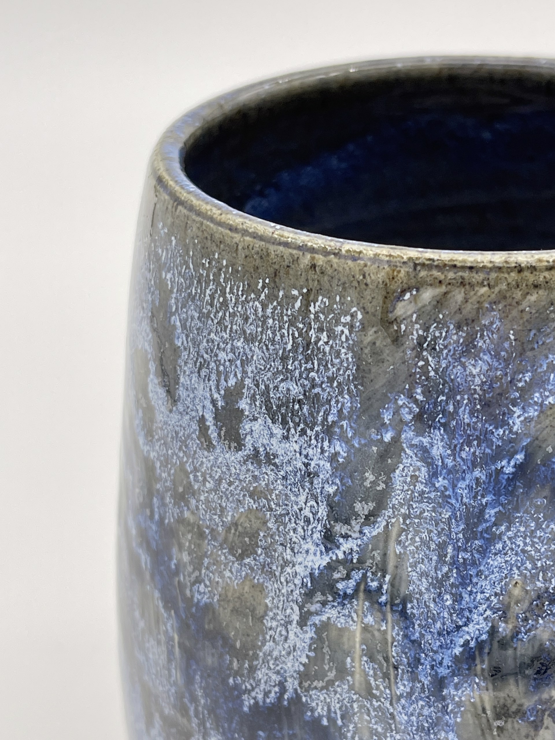 Soda Vase (Blue) by Karen Heathman