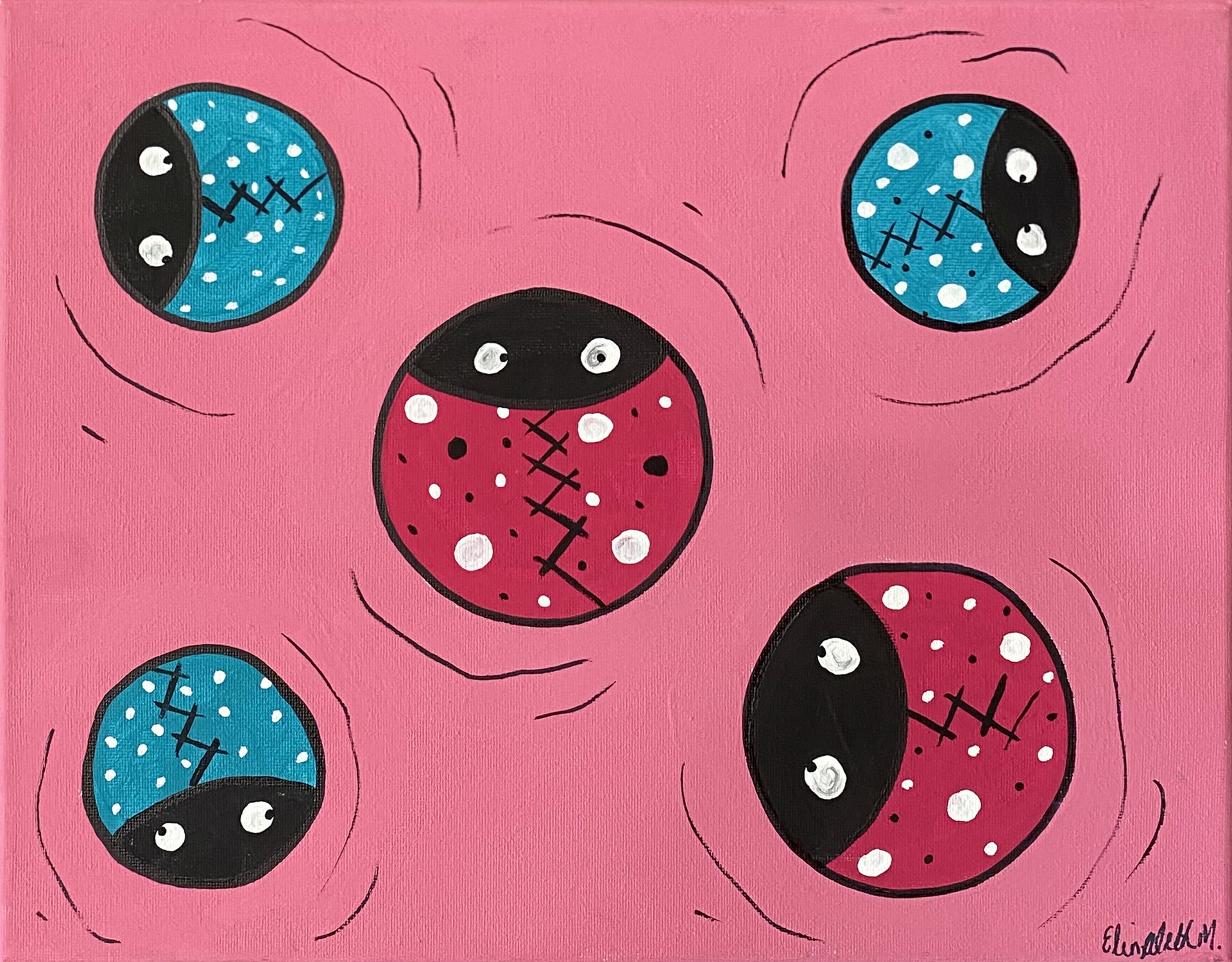 "Lady Bugs" by Elizabeth by One Step Beyond