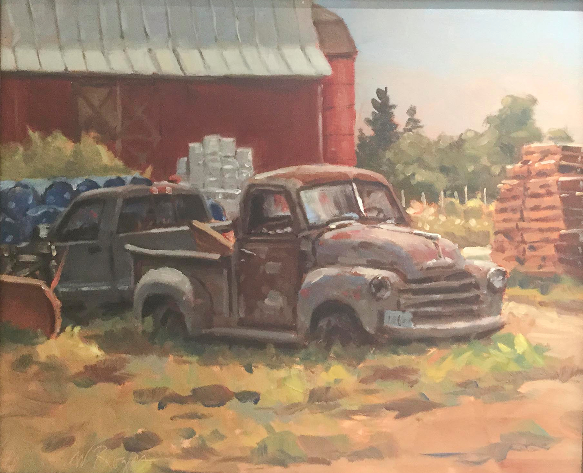 Winery Truck by William Rogers