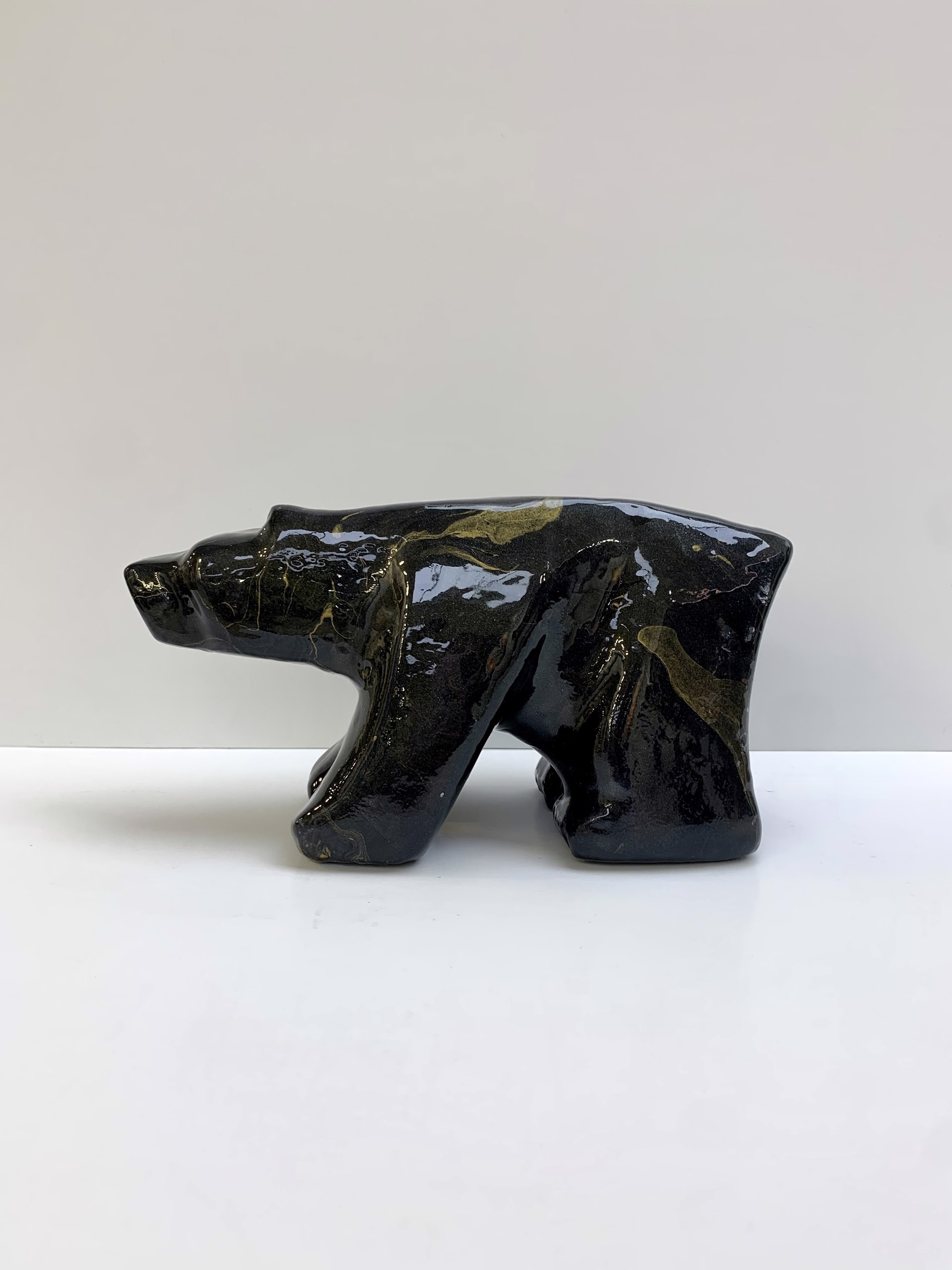 Walking Black Bear by Allan Waidman