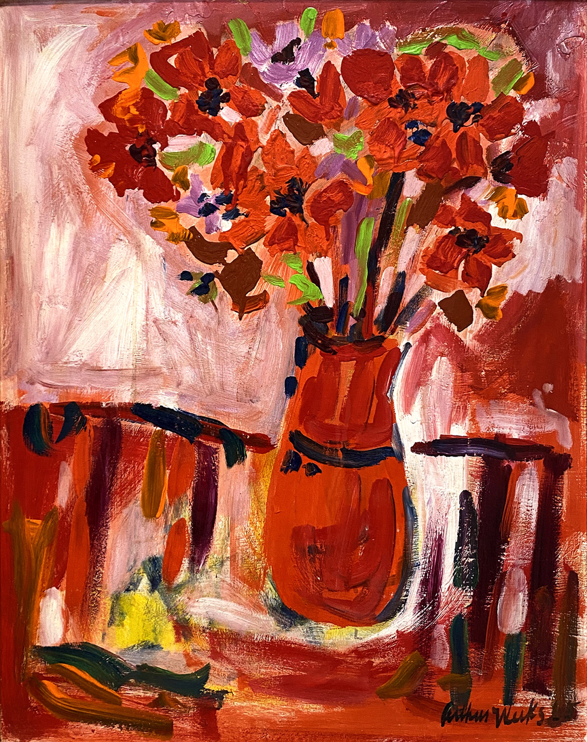 Bouquet Rouge by Arthur Weeks