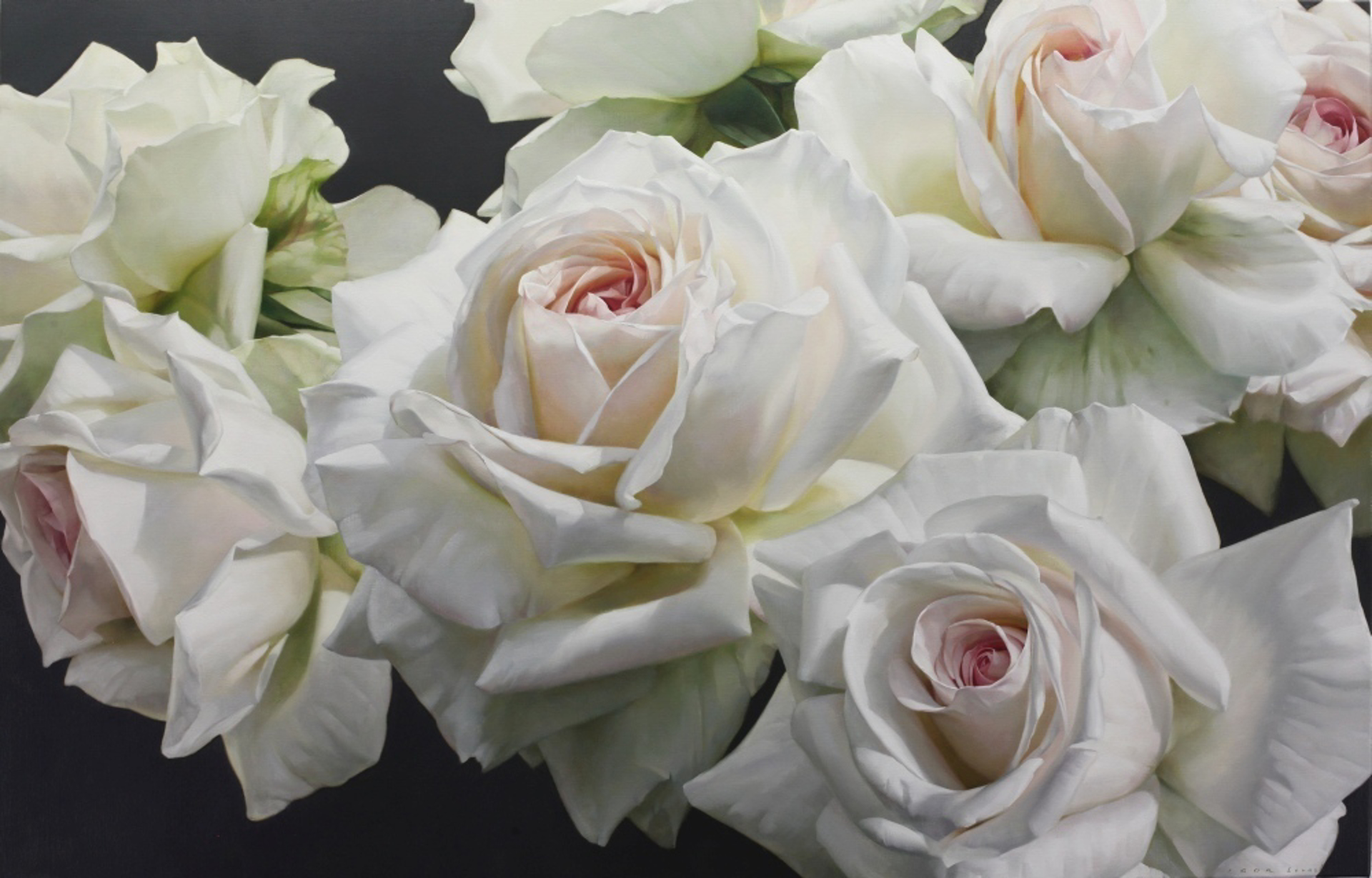 White Roses by Igor Levashov