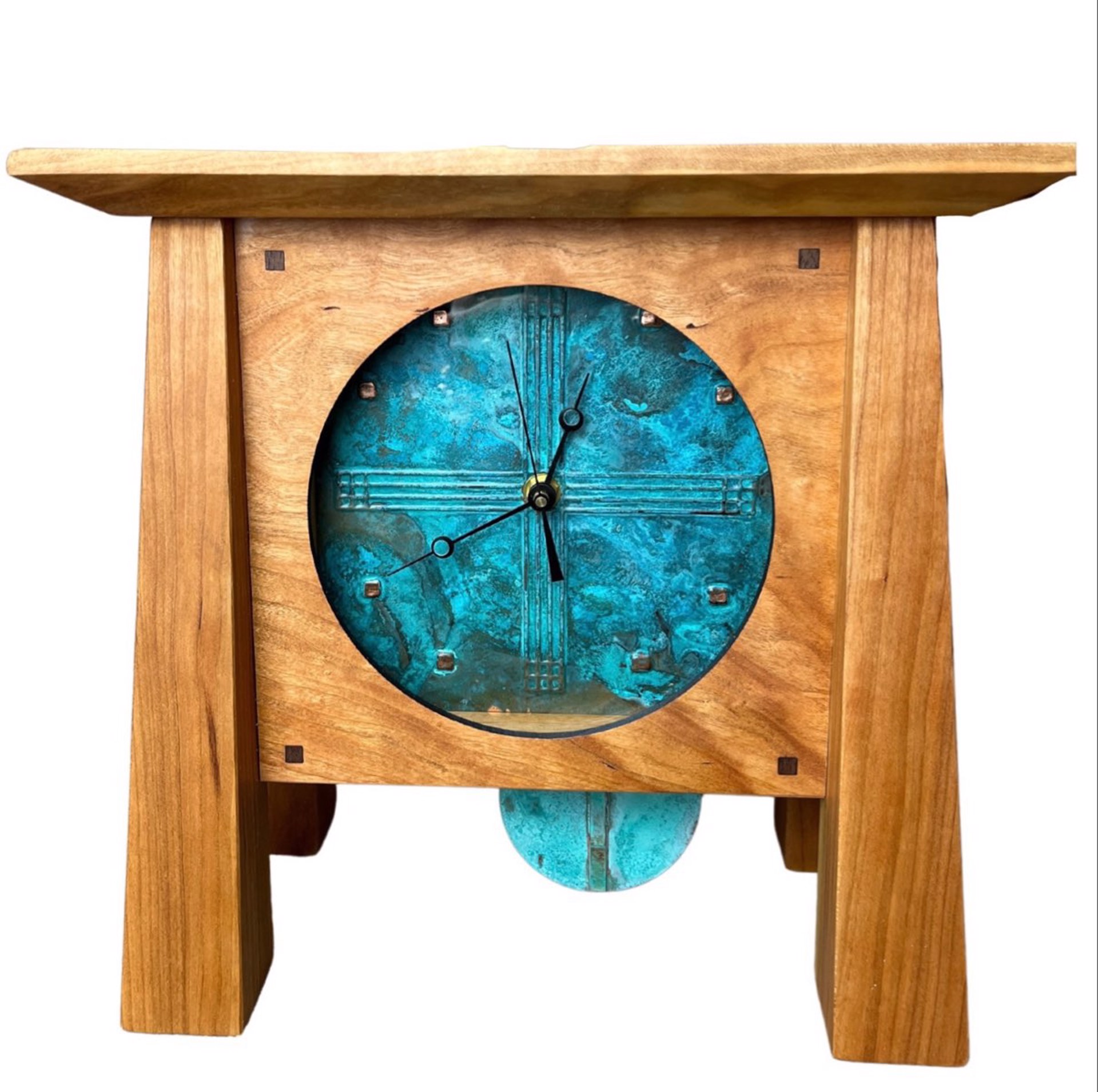 Prairie Deluxe Mantel Clock by Sabbath Day Woods