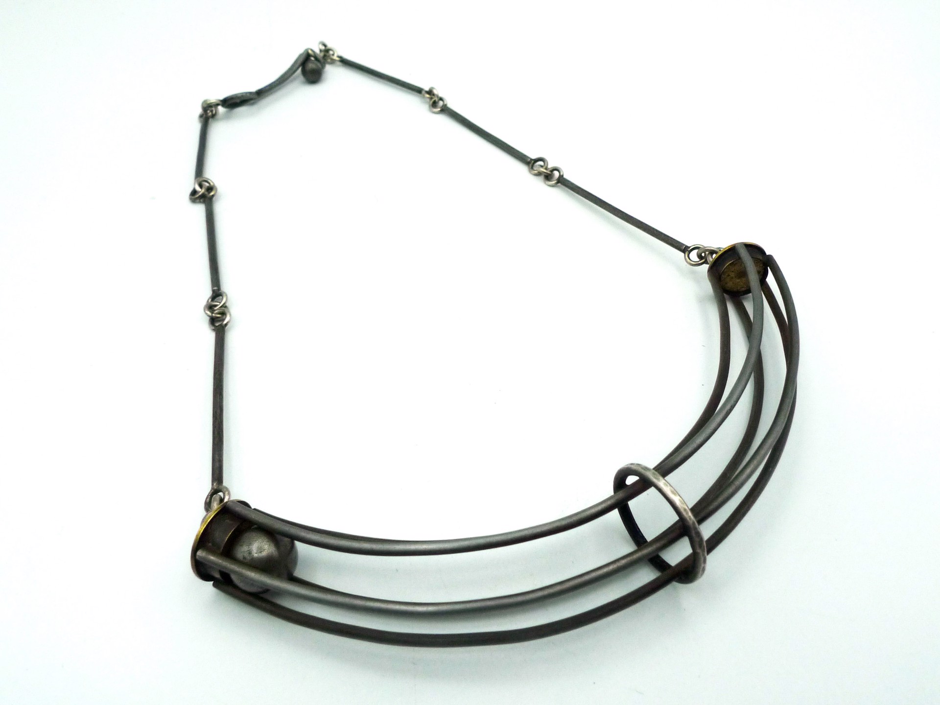 Necklace with Captive Ball by Danny Saathoff