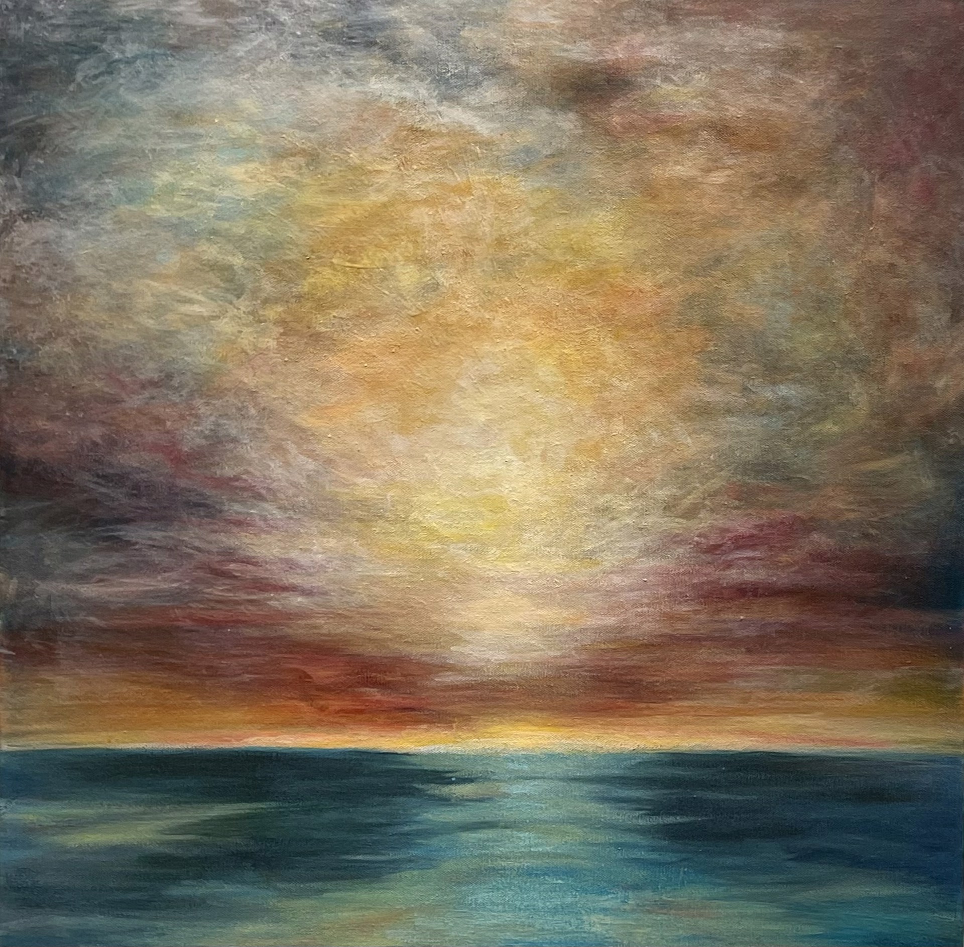 Ocean Sunset by Keri Davis