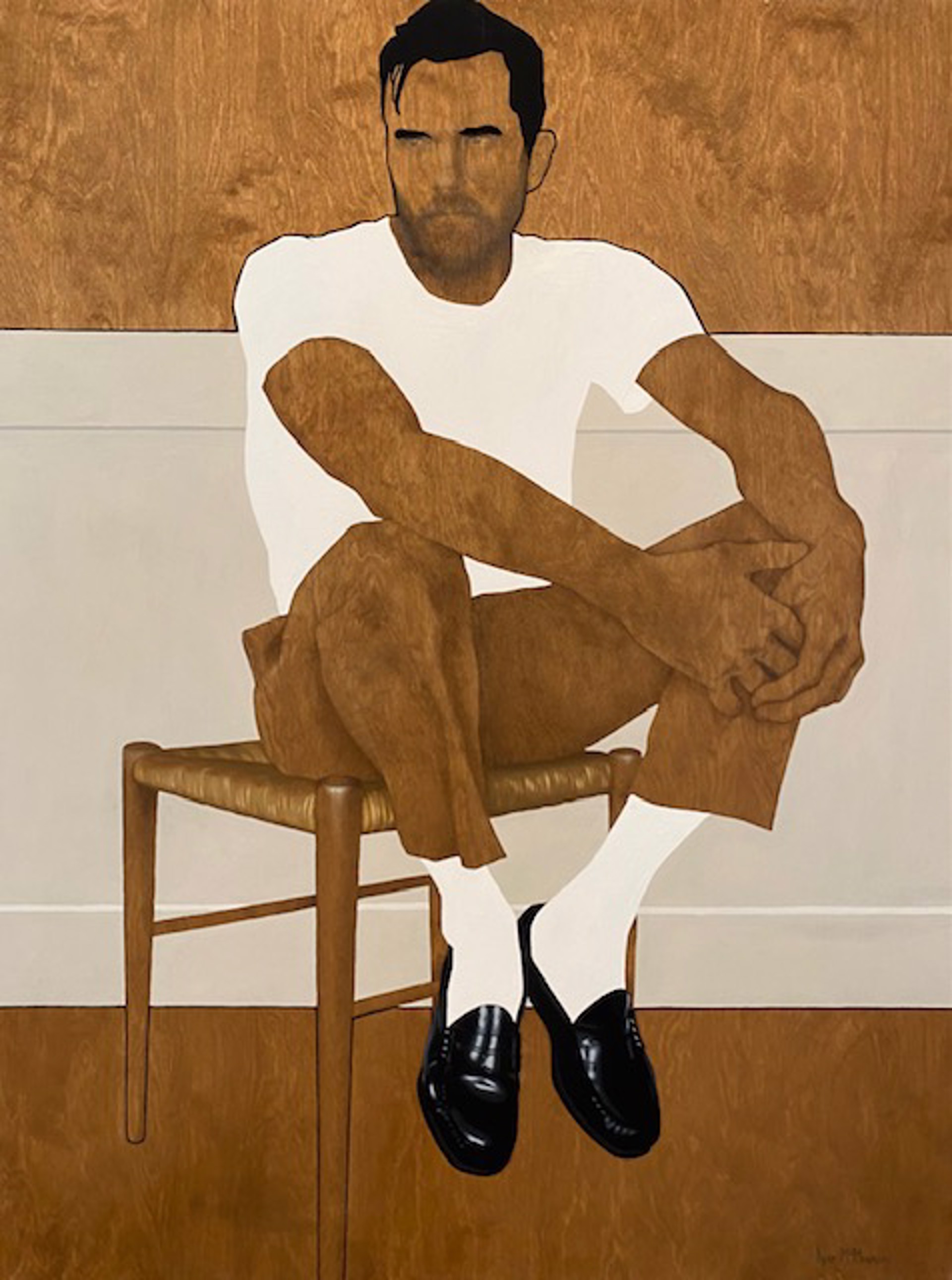 Seated Man 10 by Ryan McMenamy