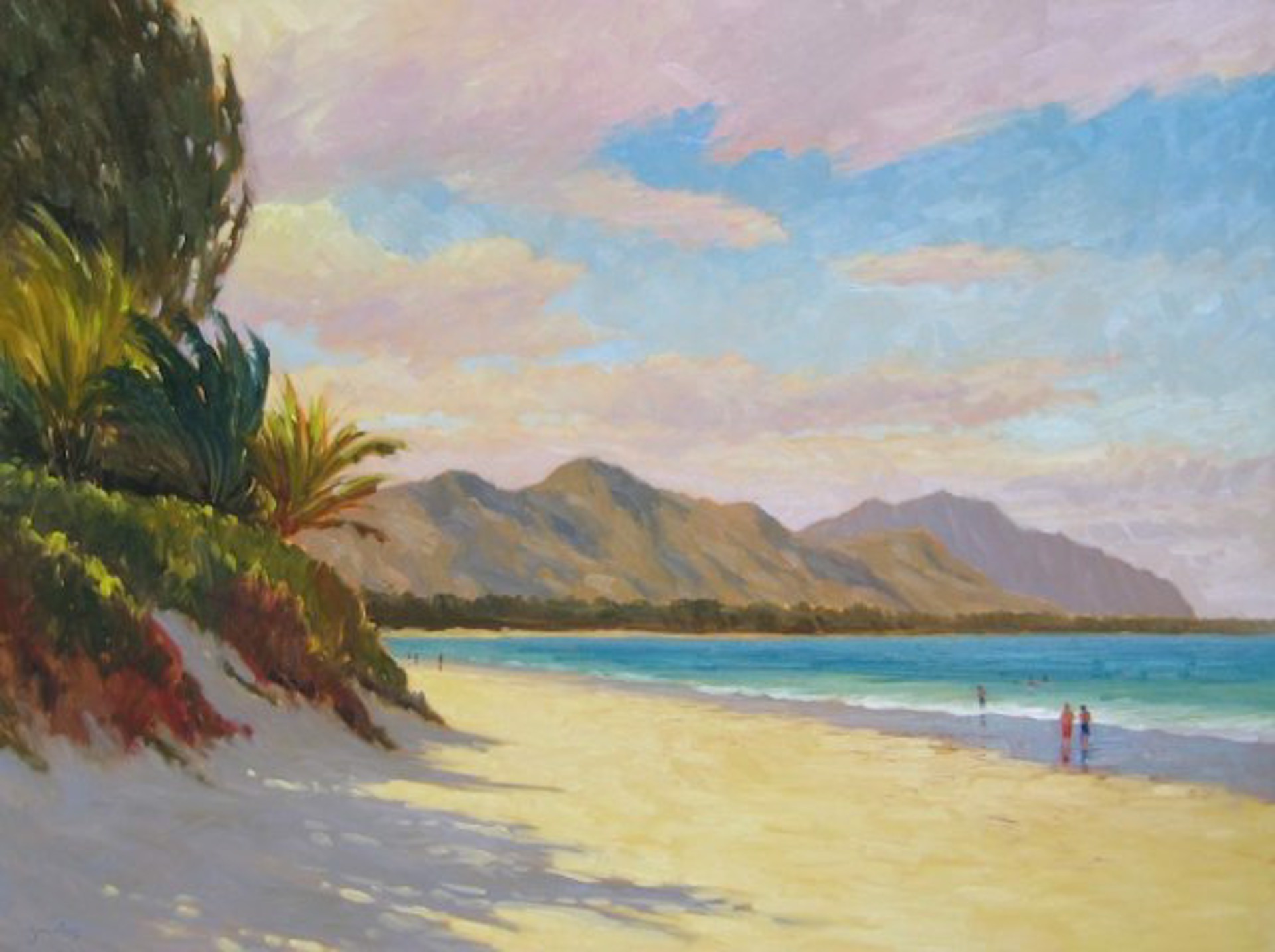 White Sand, Kailua Beach by Jacobus Baas