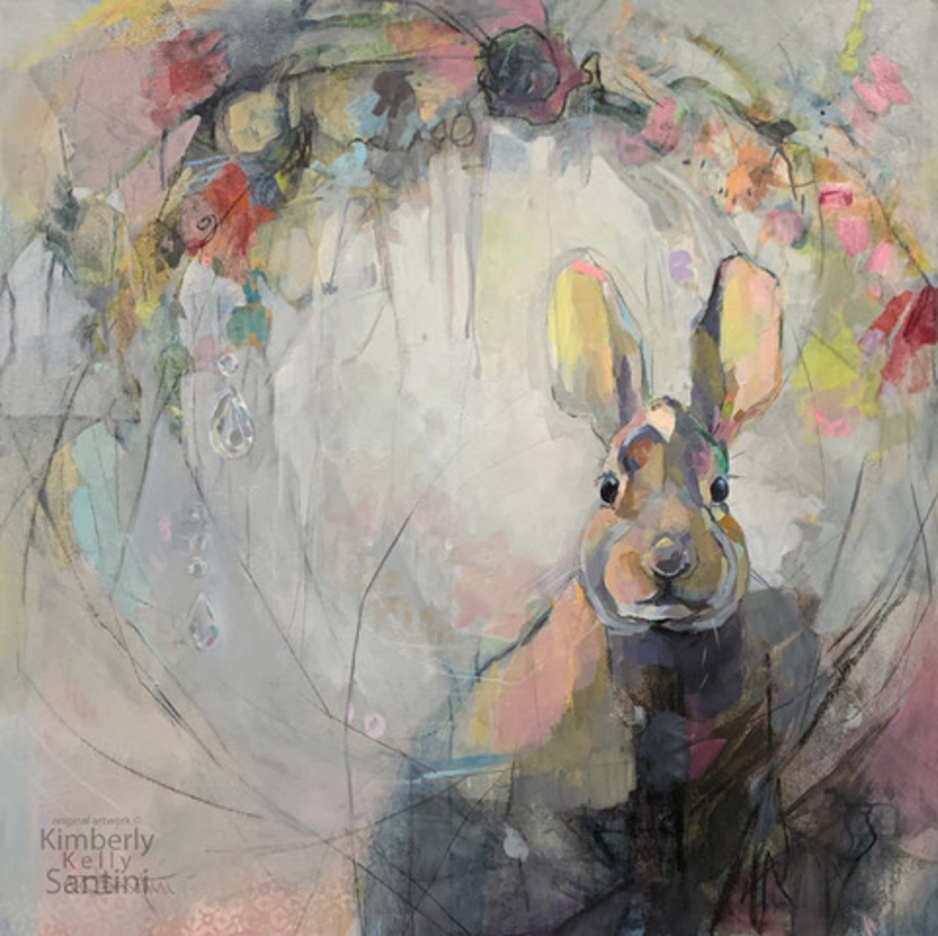 Rabbit Rabbit by Kimberly Santini
