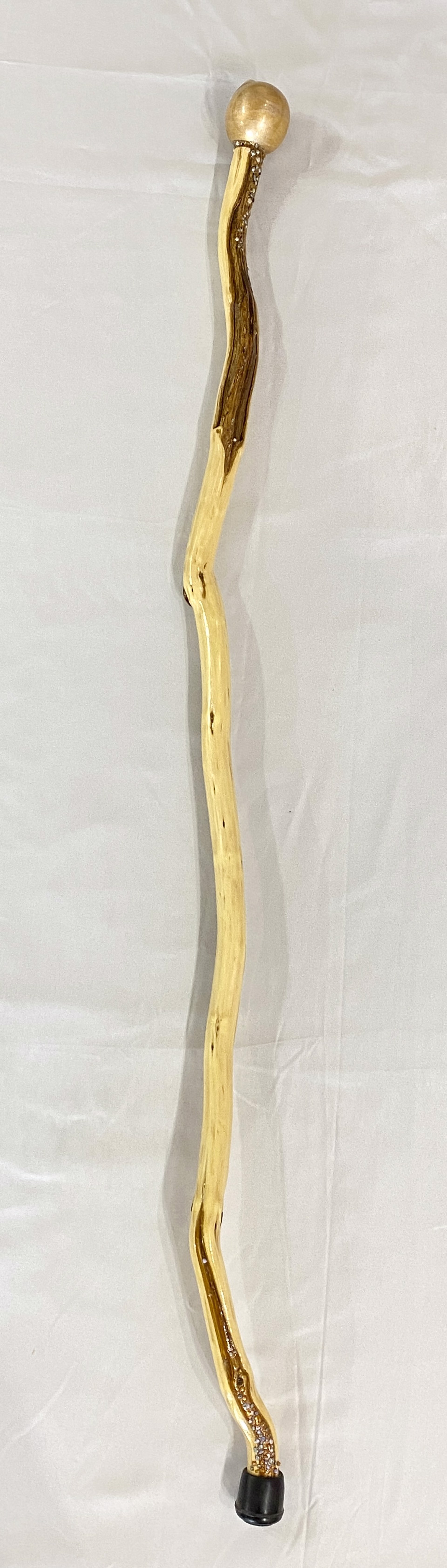 Wooden Walking Stick #3 by Kevin Foote