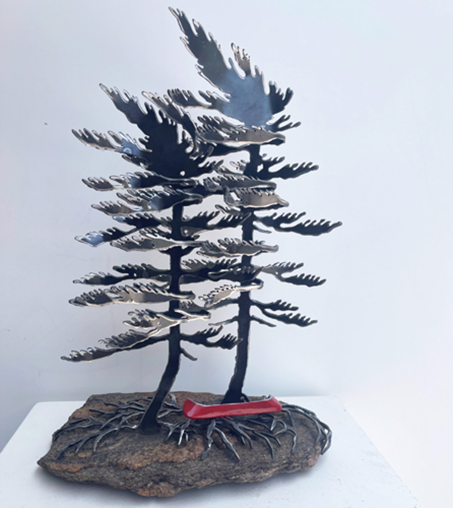 Two Pine, Canoe 659782 by Cathy Mark