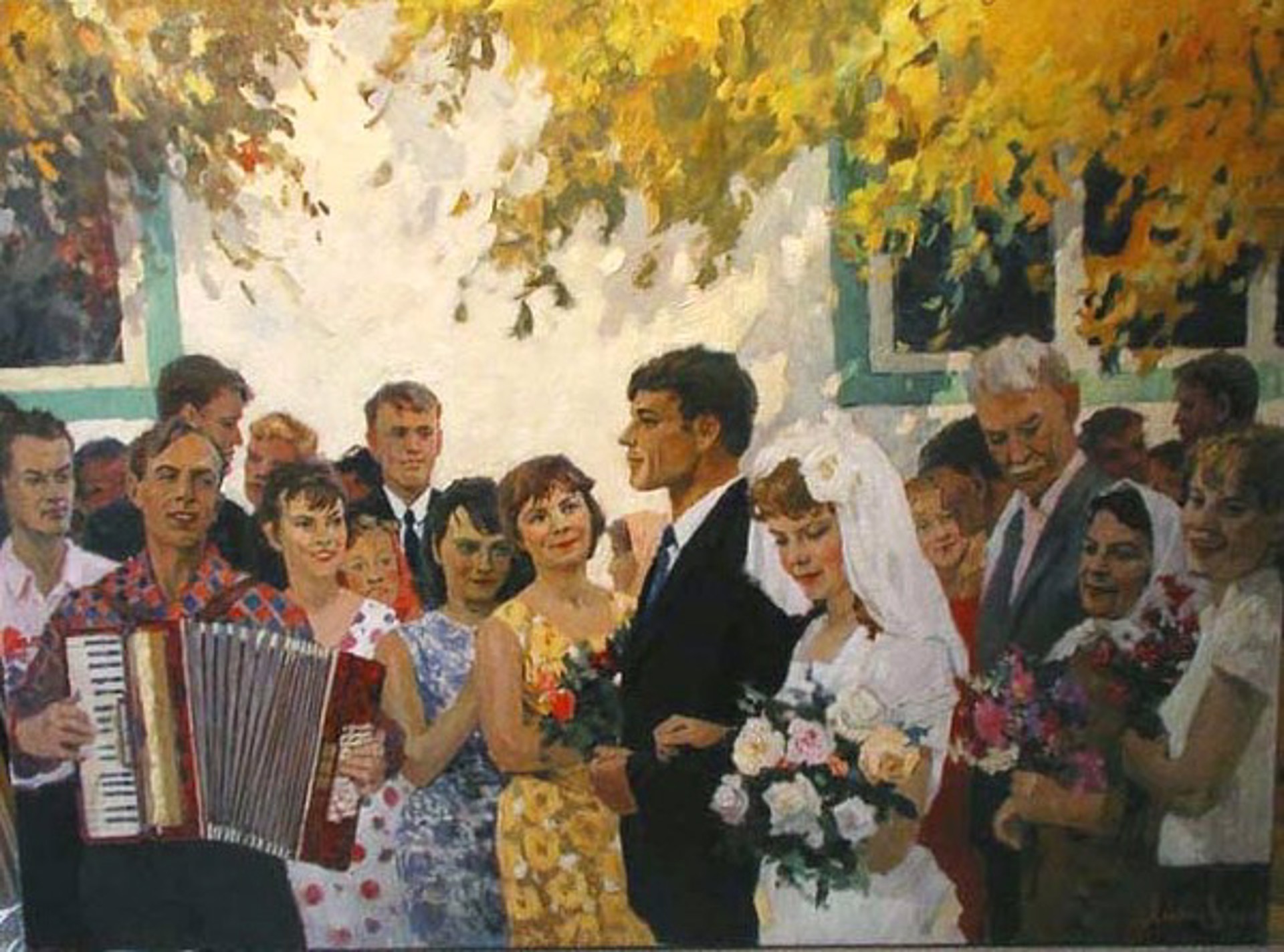 Wedding in Odessa by Nikolai Ivanov