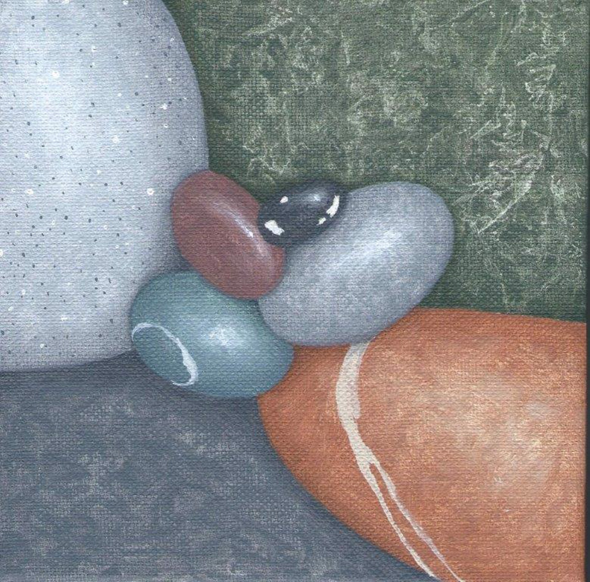 Pebble Painting #596 by Kristina Boardman