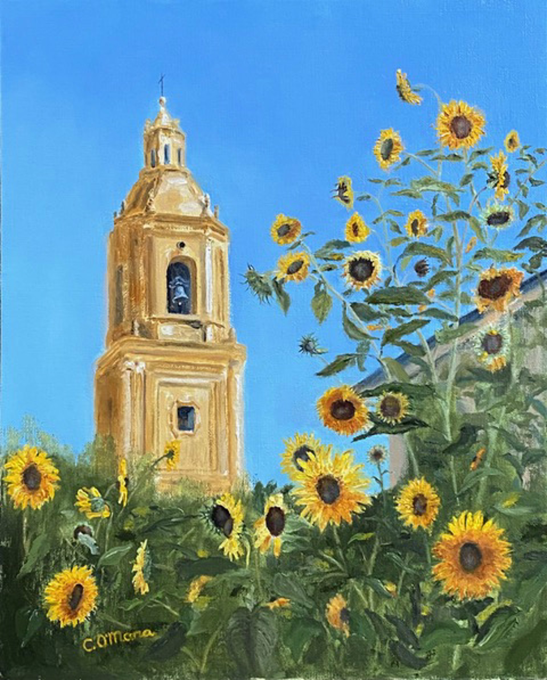 Sunflowers in Glory by Charles O'Mara