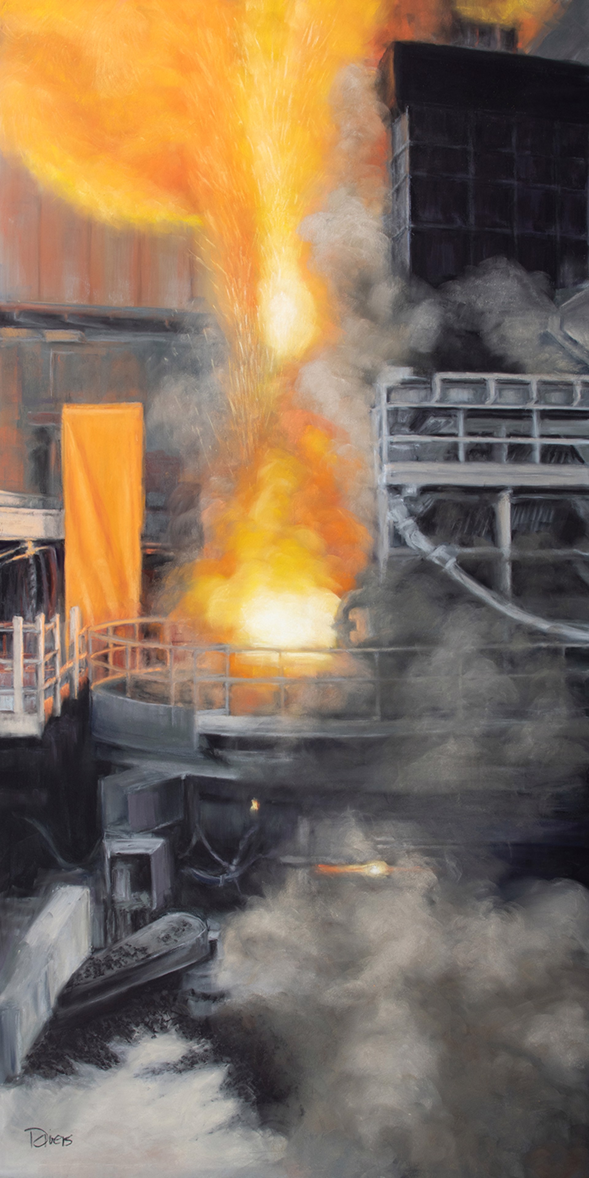 Electric Arc Furnace #2 by Kristin Divers