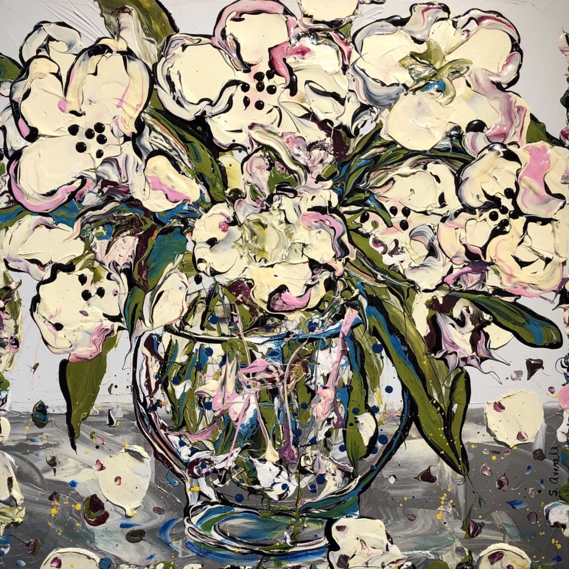 UNSTILL LIFE IN WHITE by Sue Averell
