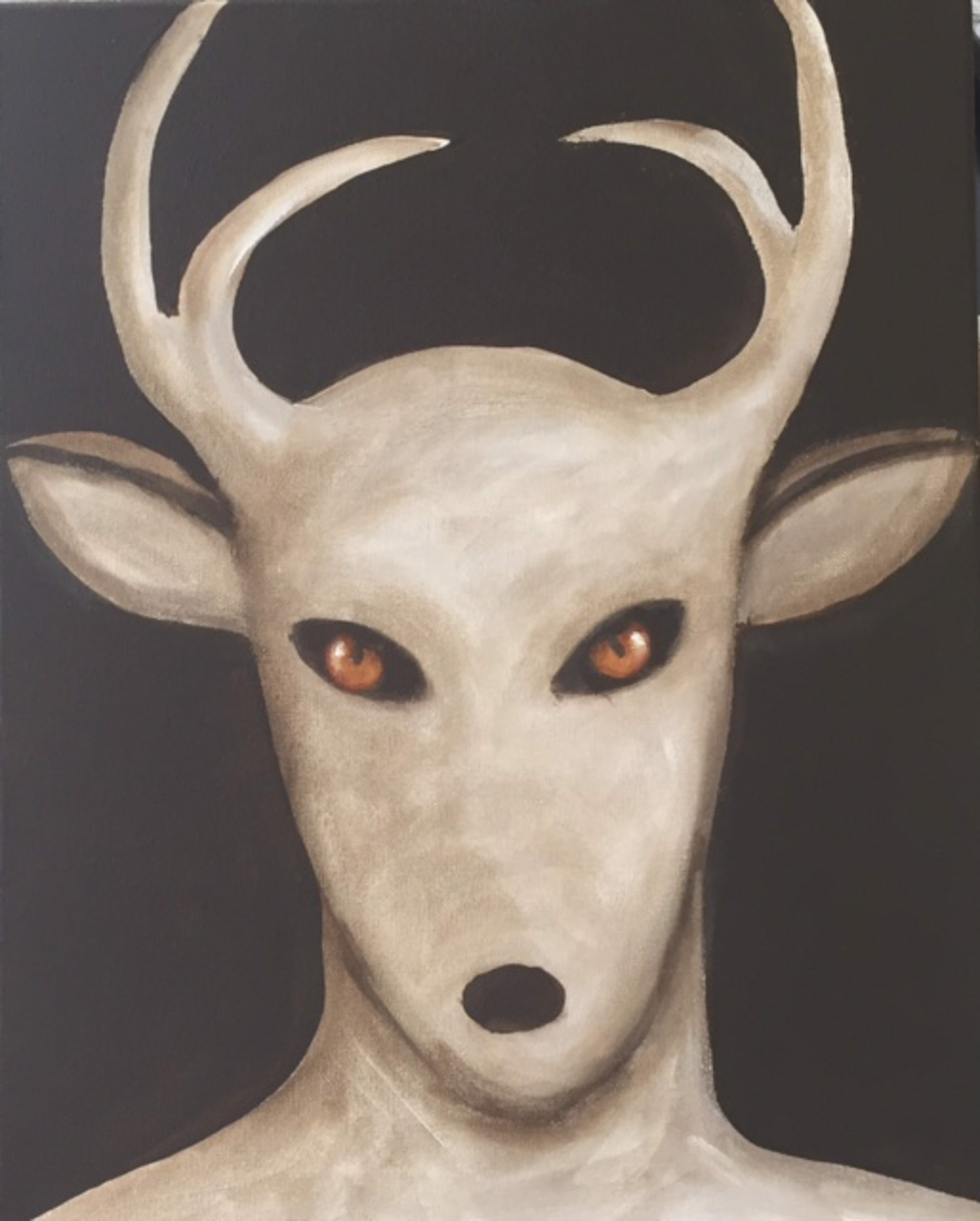 Brown Eyed Deer by Carole LaRoche