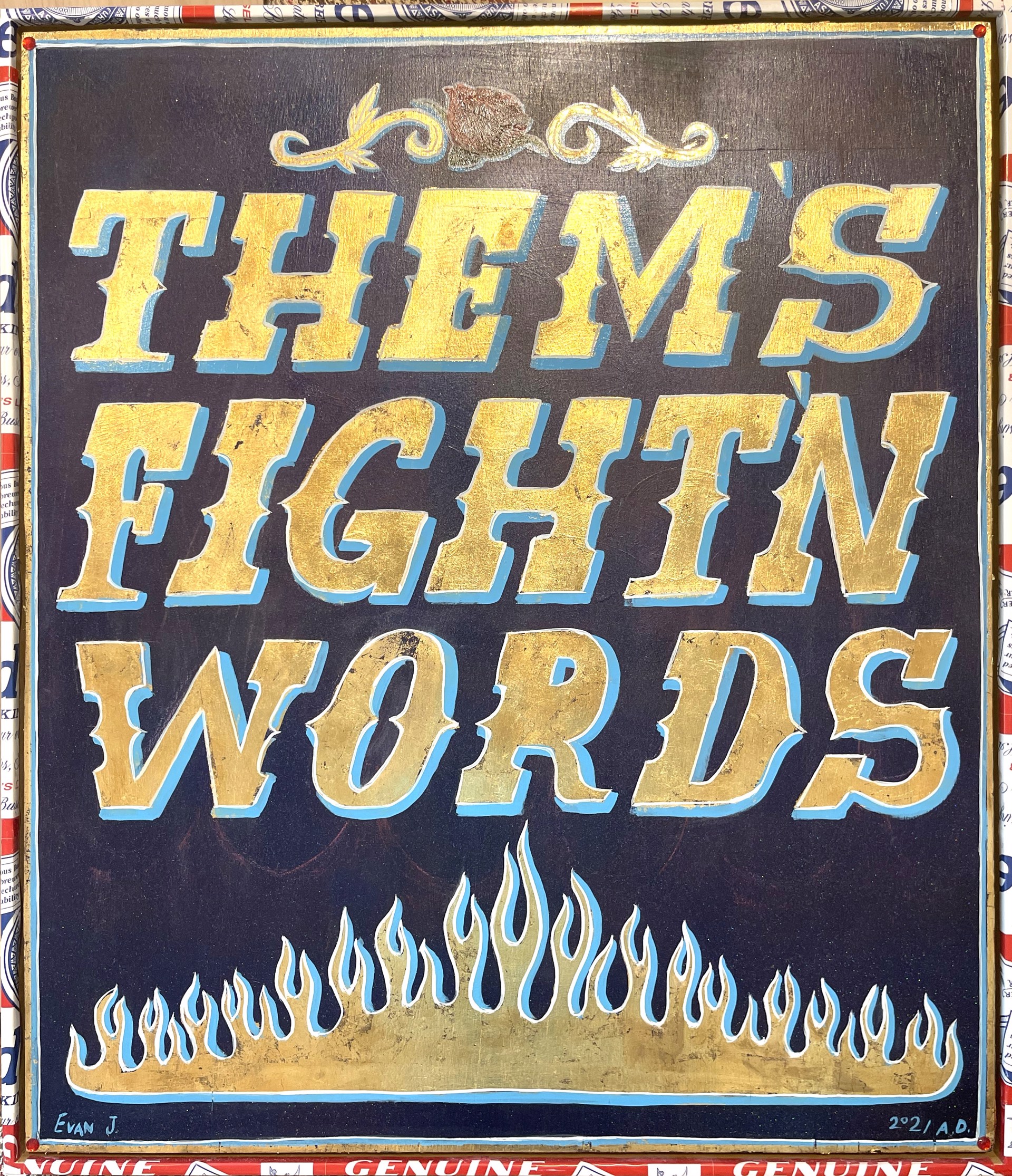Them's Fighting Words by Evan Jones