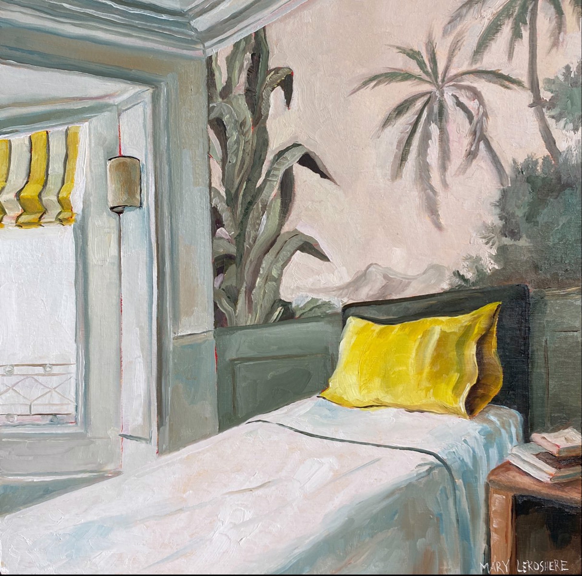Nap Under the Palms by Mary Lekoshere