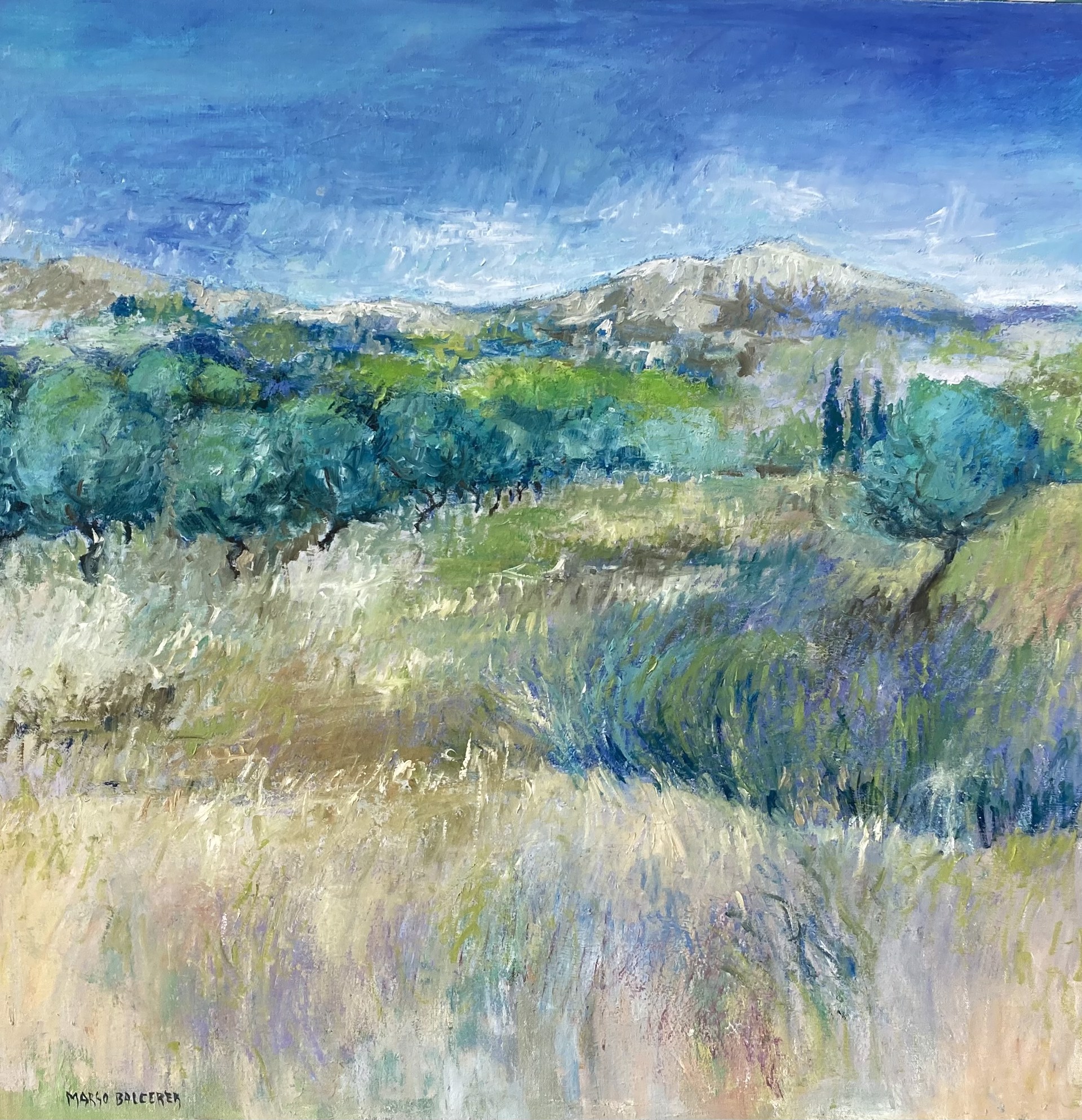 Lavender Hills of Provence by Margo Balcerek