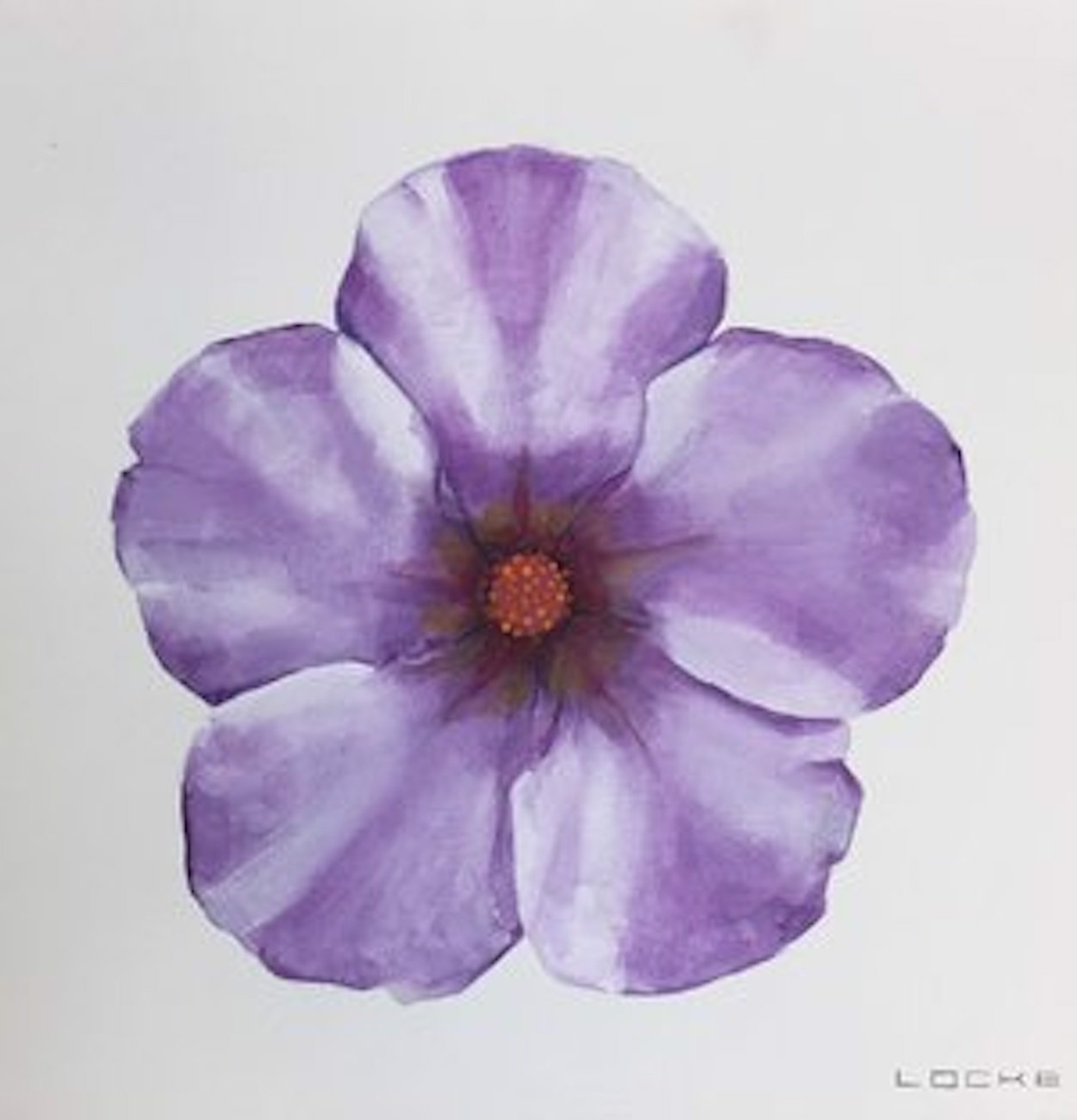 Flower Series #18 by Larry Martin Locke