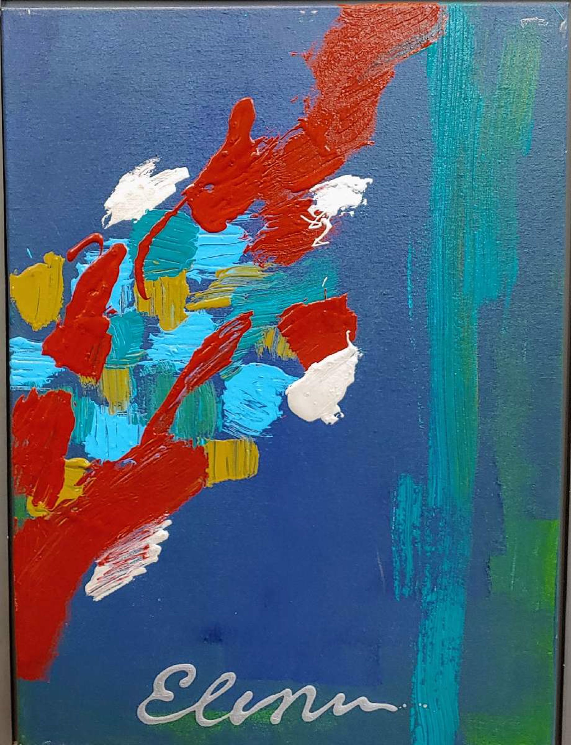 Abstract 22" x 30" by Abstract Paintings by Elena Bulatova