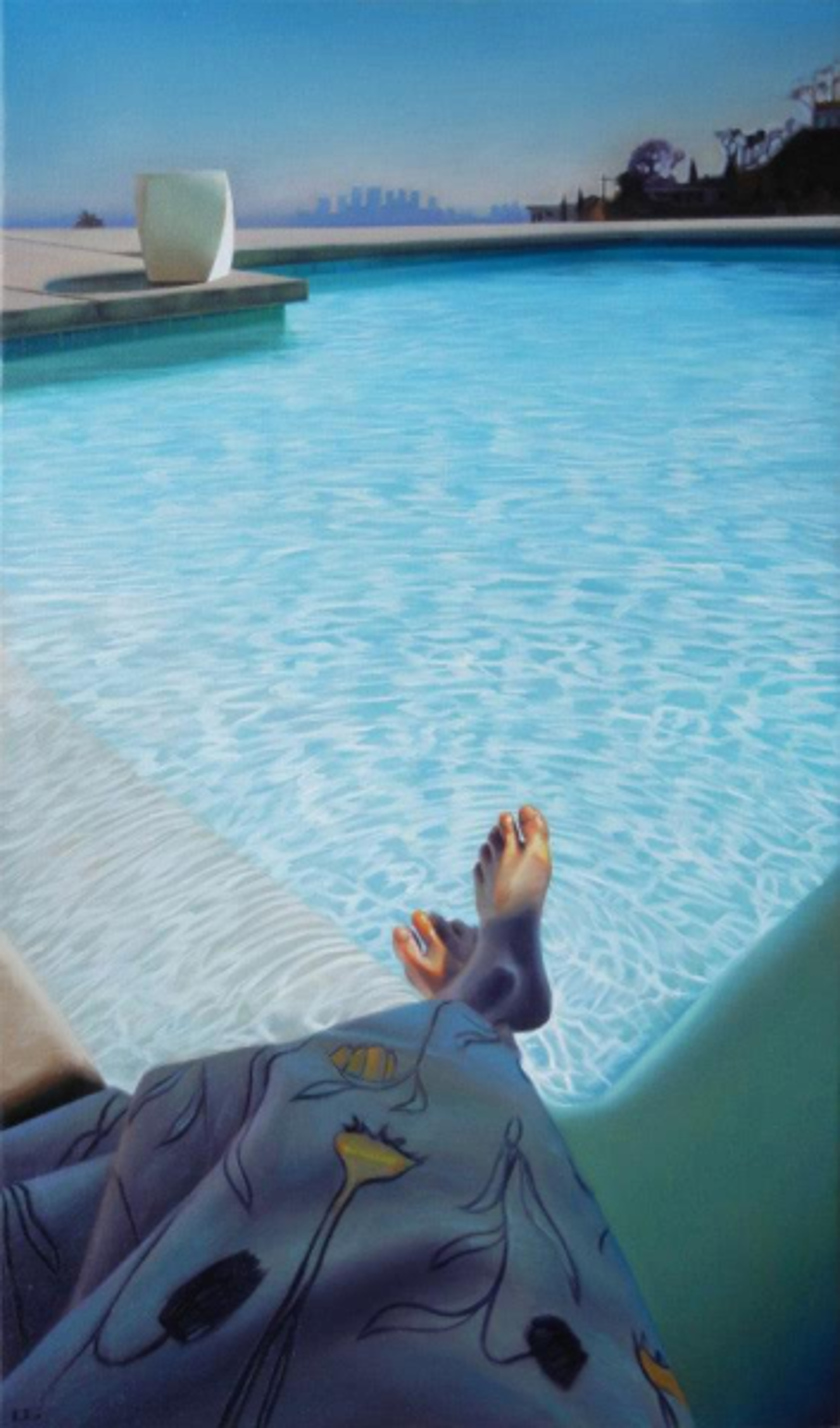 Stahl House Pool (S/N) by Carrie Graber