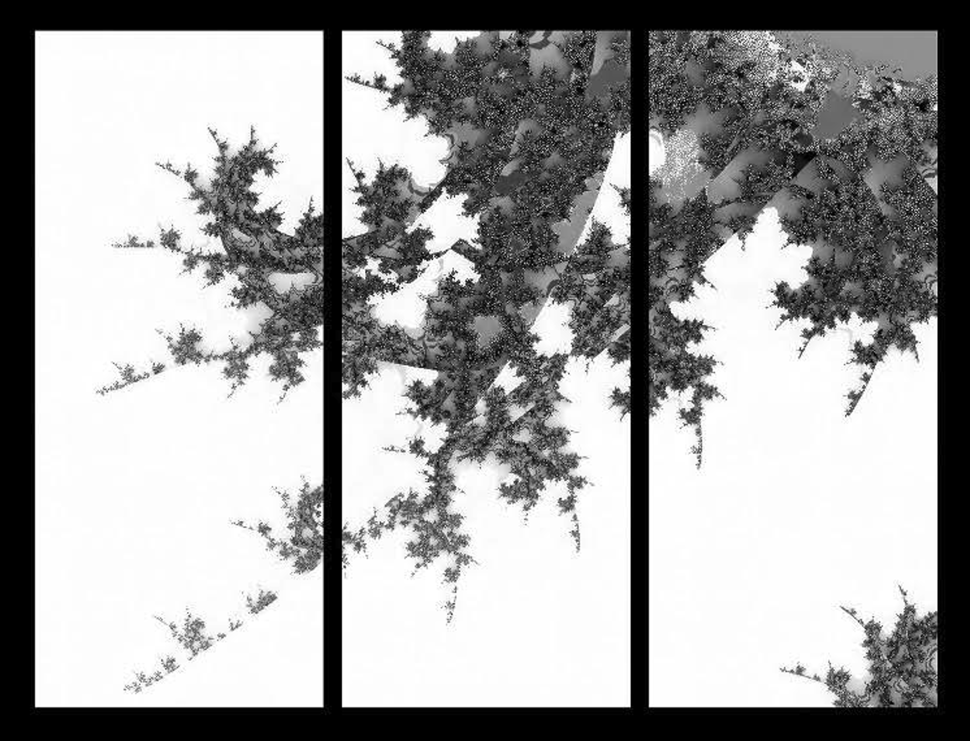 Silver Maple Triptych by Larry Holbrook