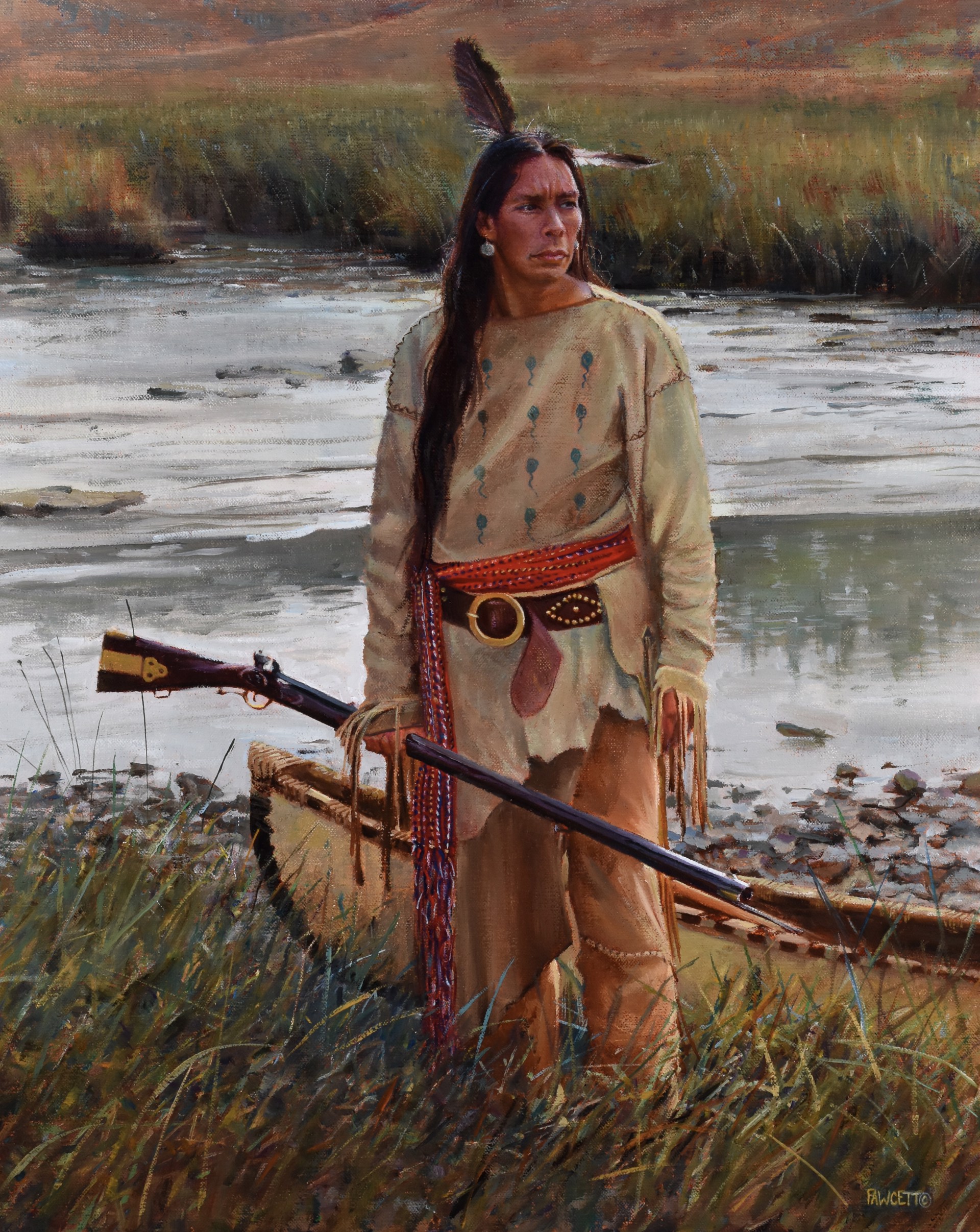 Blackfoot Hunter by John Fawcett