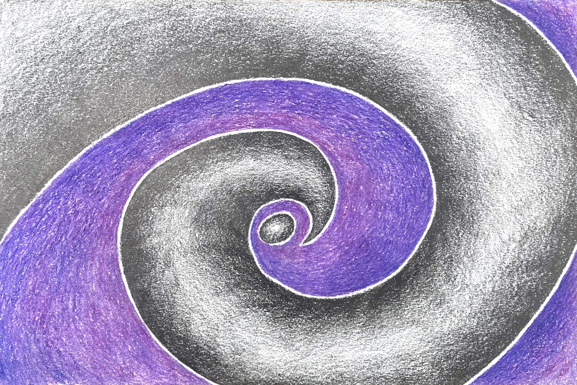 Purple Swirl by Keri Norris