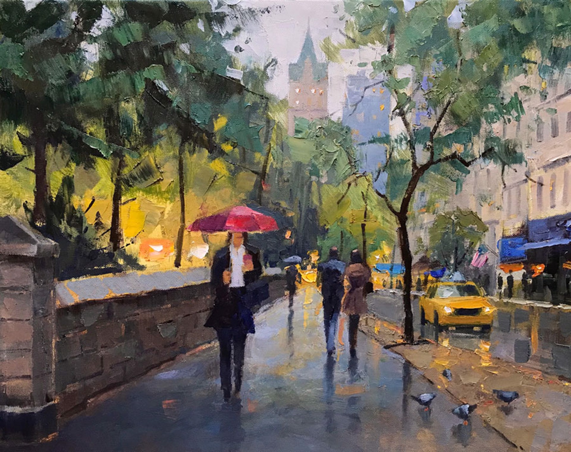 Central Park South by Perry Brown