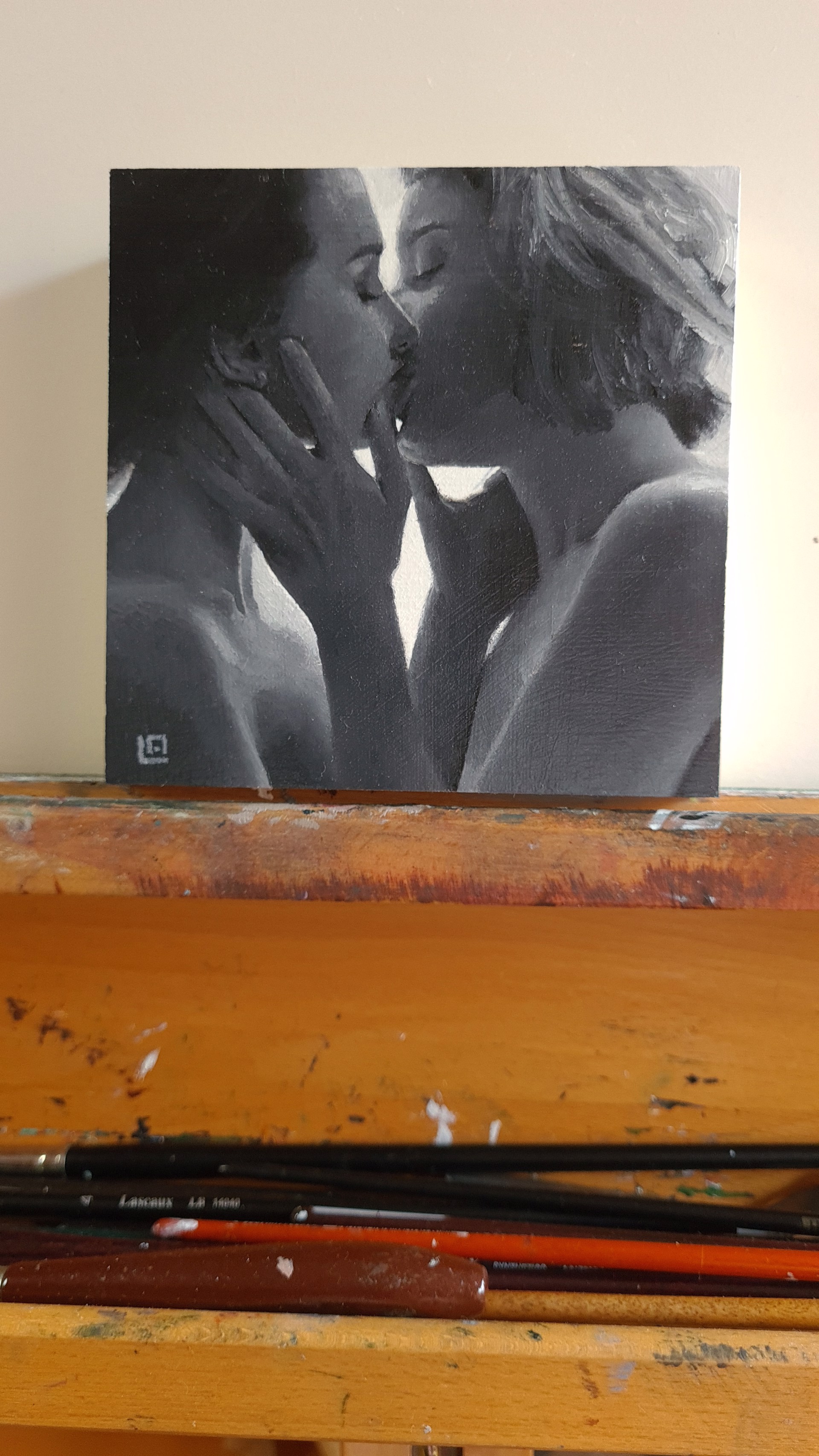 The Kiss #9 by Linda Delahaye
