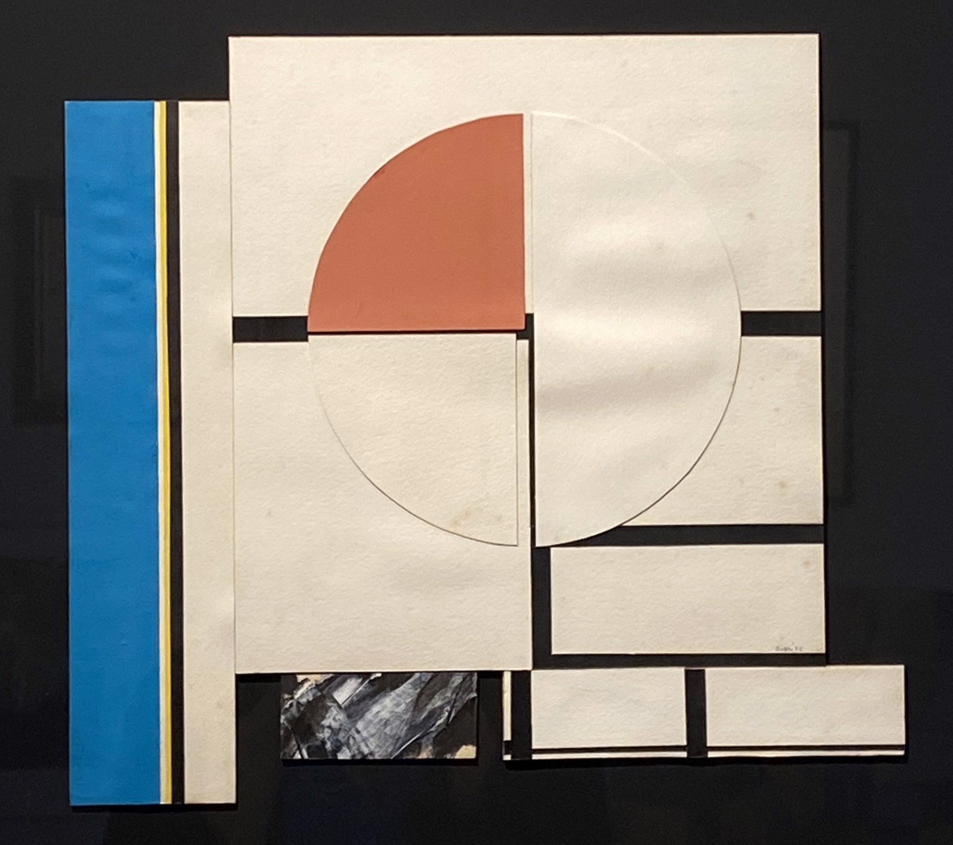 Collage Study by Budd Hopkins