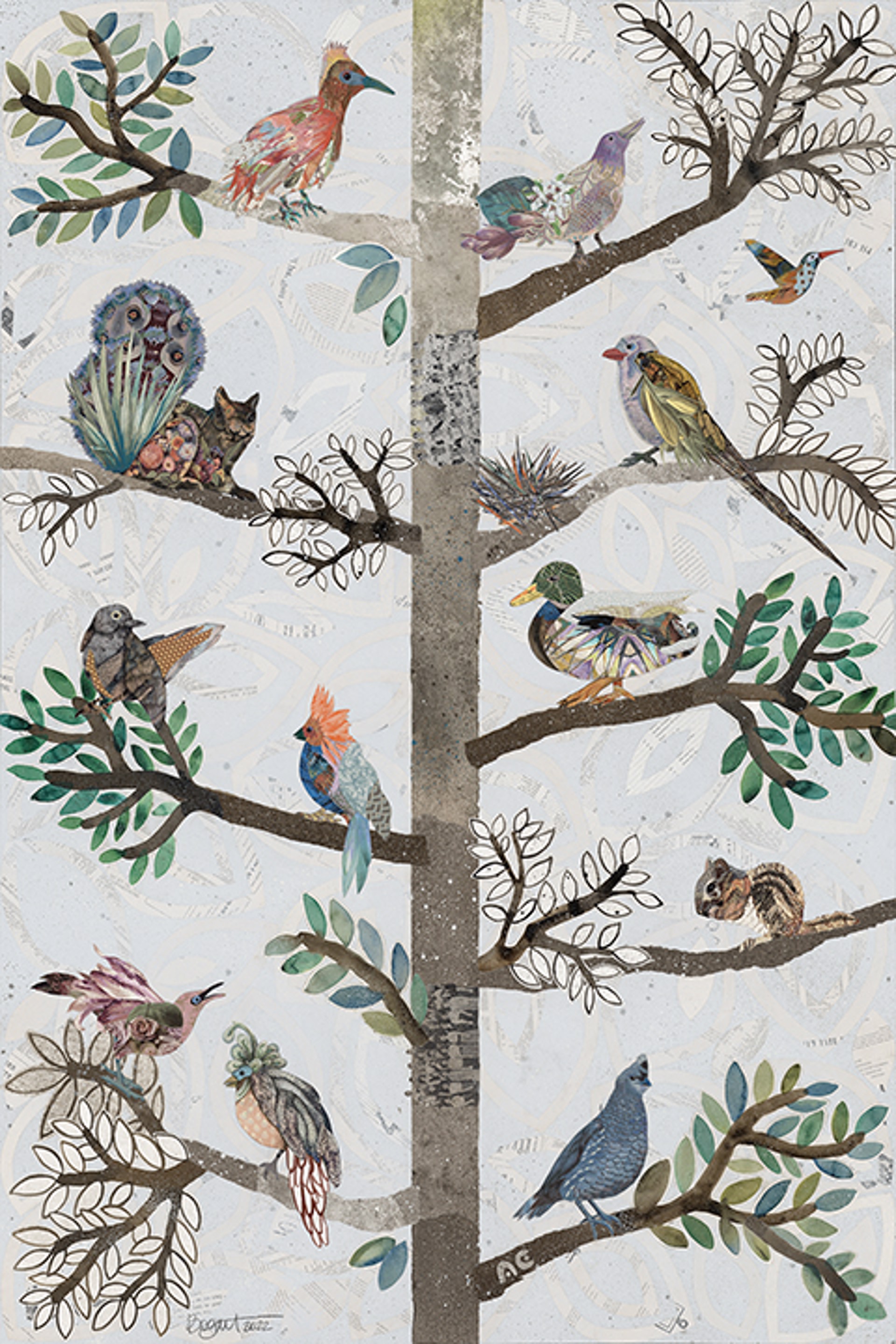 Tree of Life 10 by Brenda Bogart - Prints