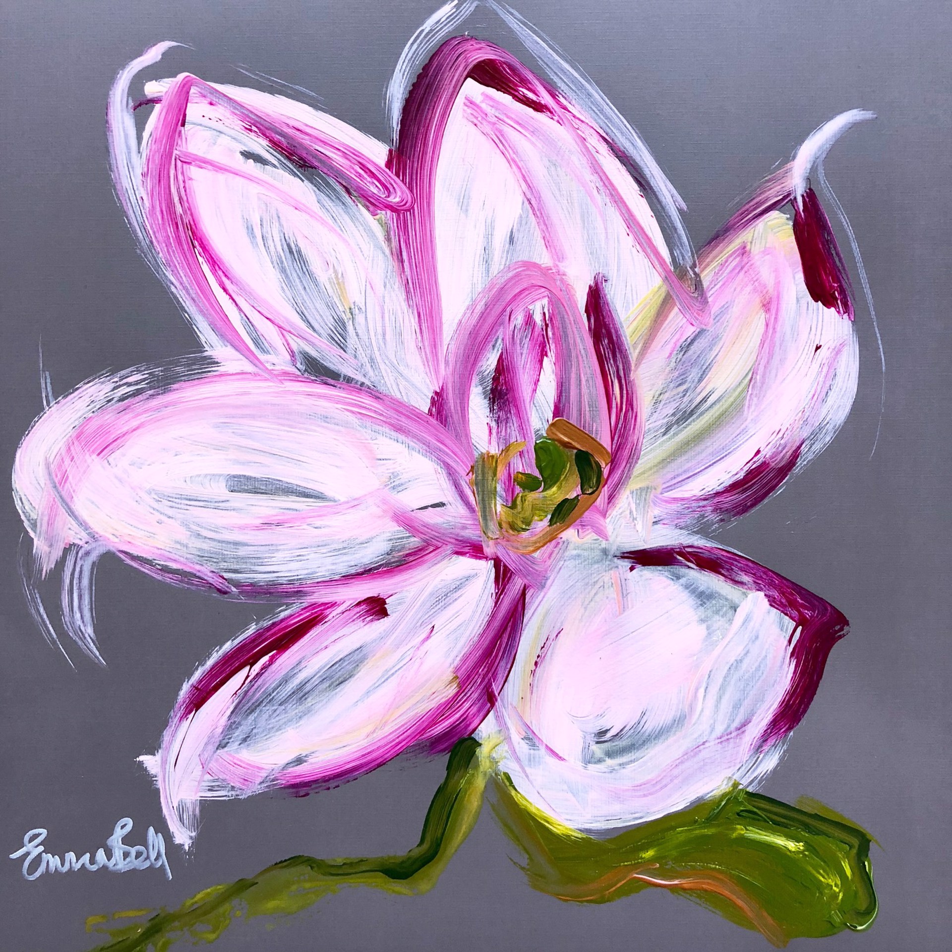 Pink Magnolia I by Emma Bell