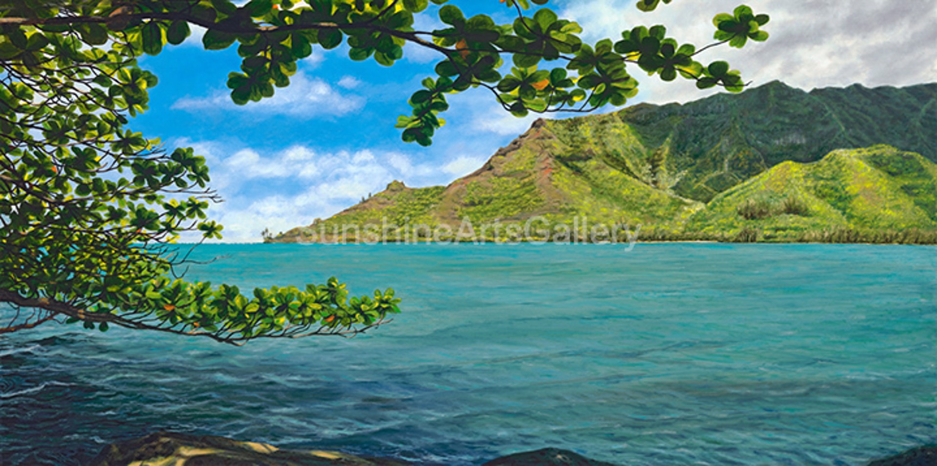 Kahana Bay Splendor by Pati O'Neal