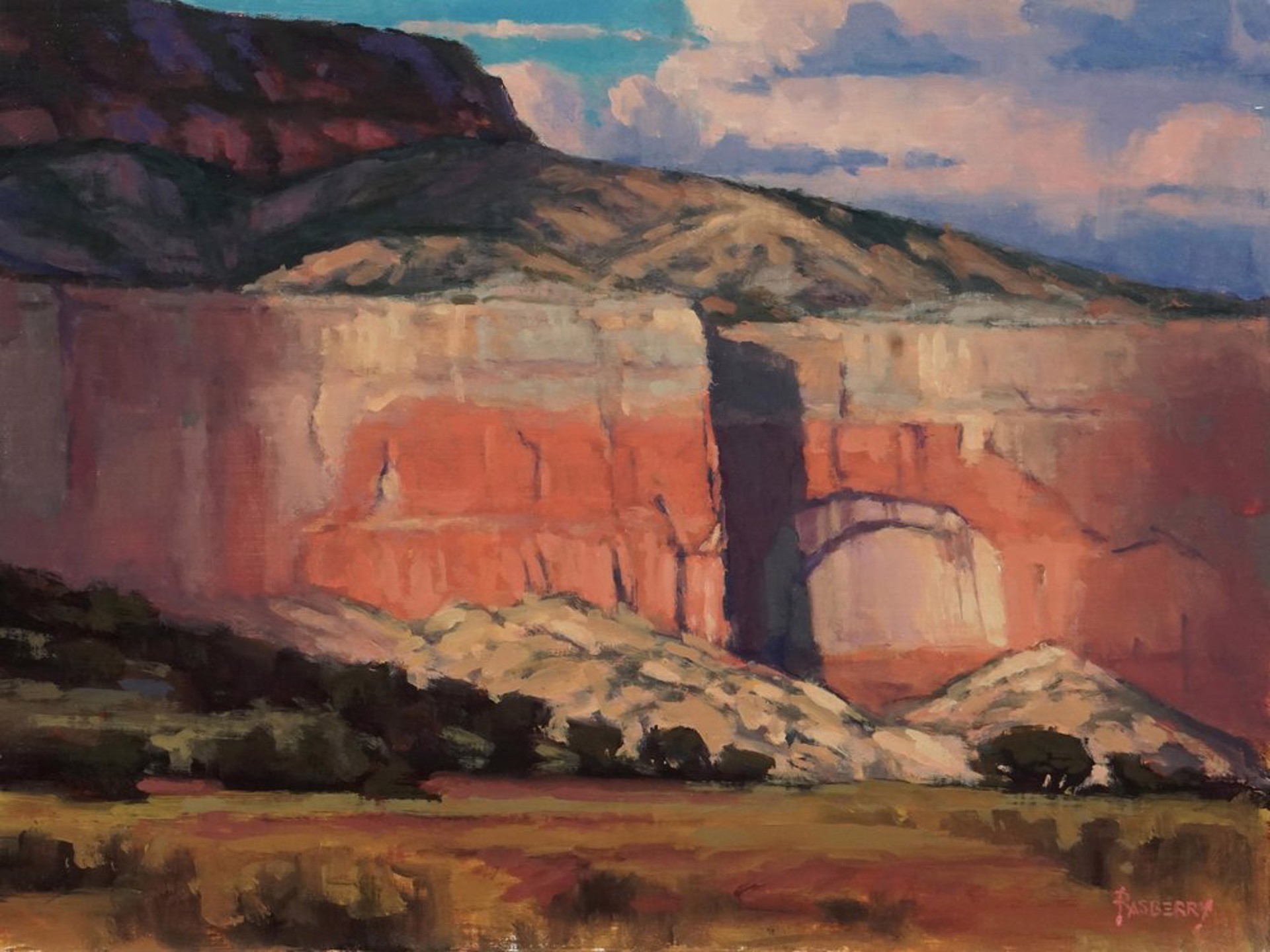 Colors of Abiquiu Country by John Rasberry