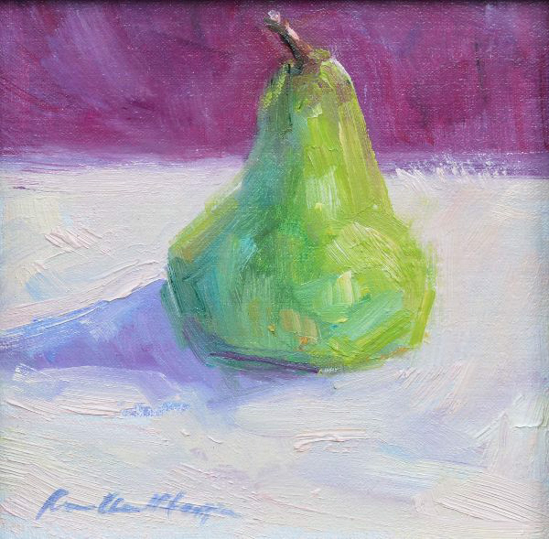 Pear Standing Tall by Karen Hewitt Hagan