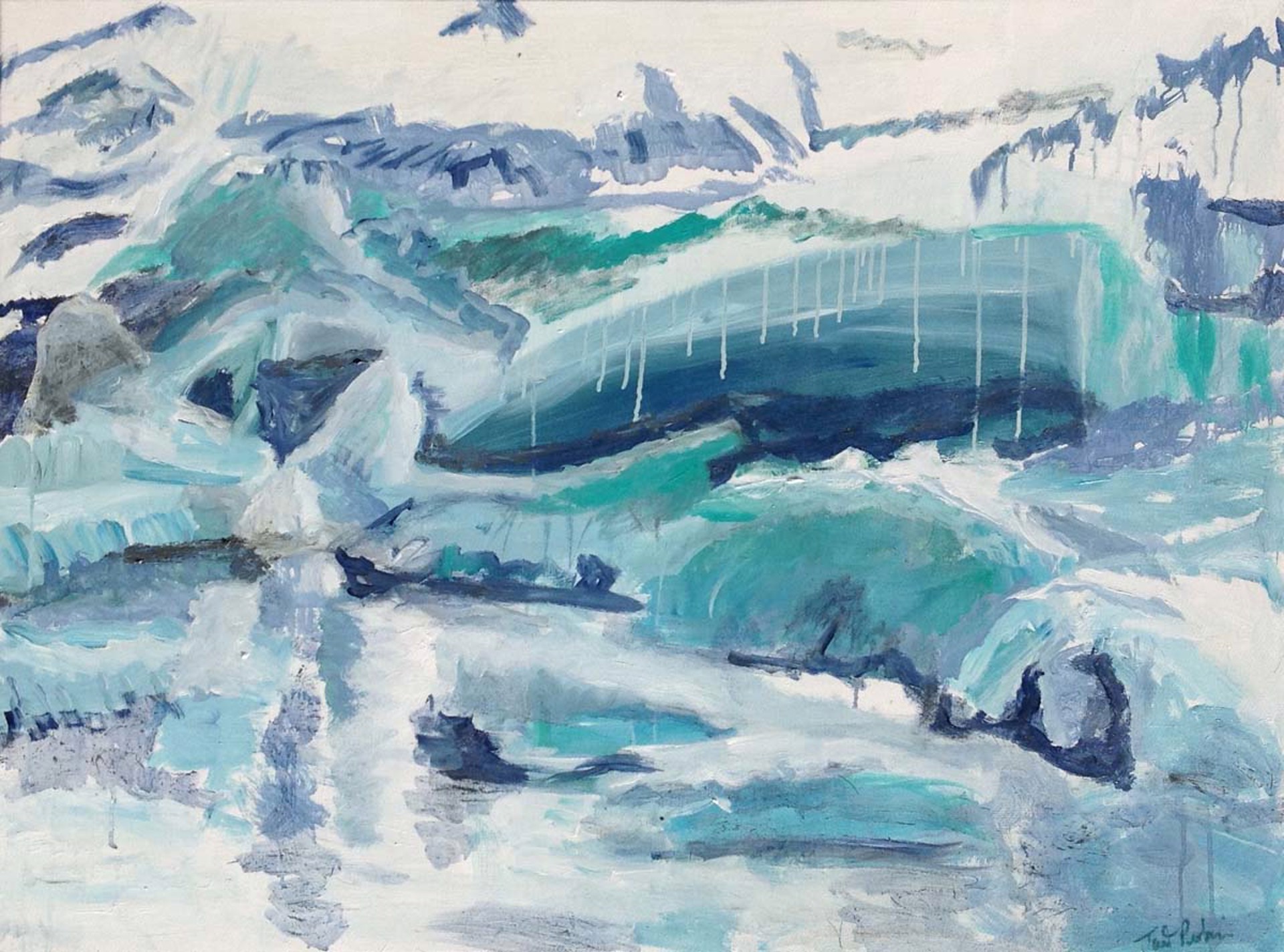 Jökulsárlón Glacier Lagoon by Janet Perkin