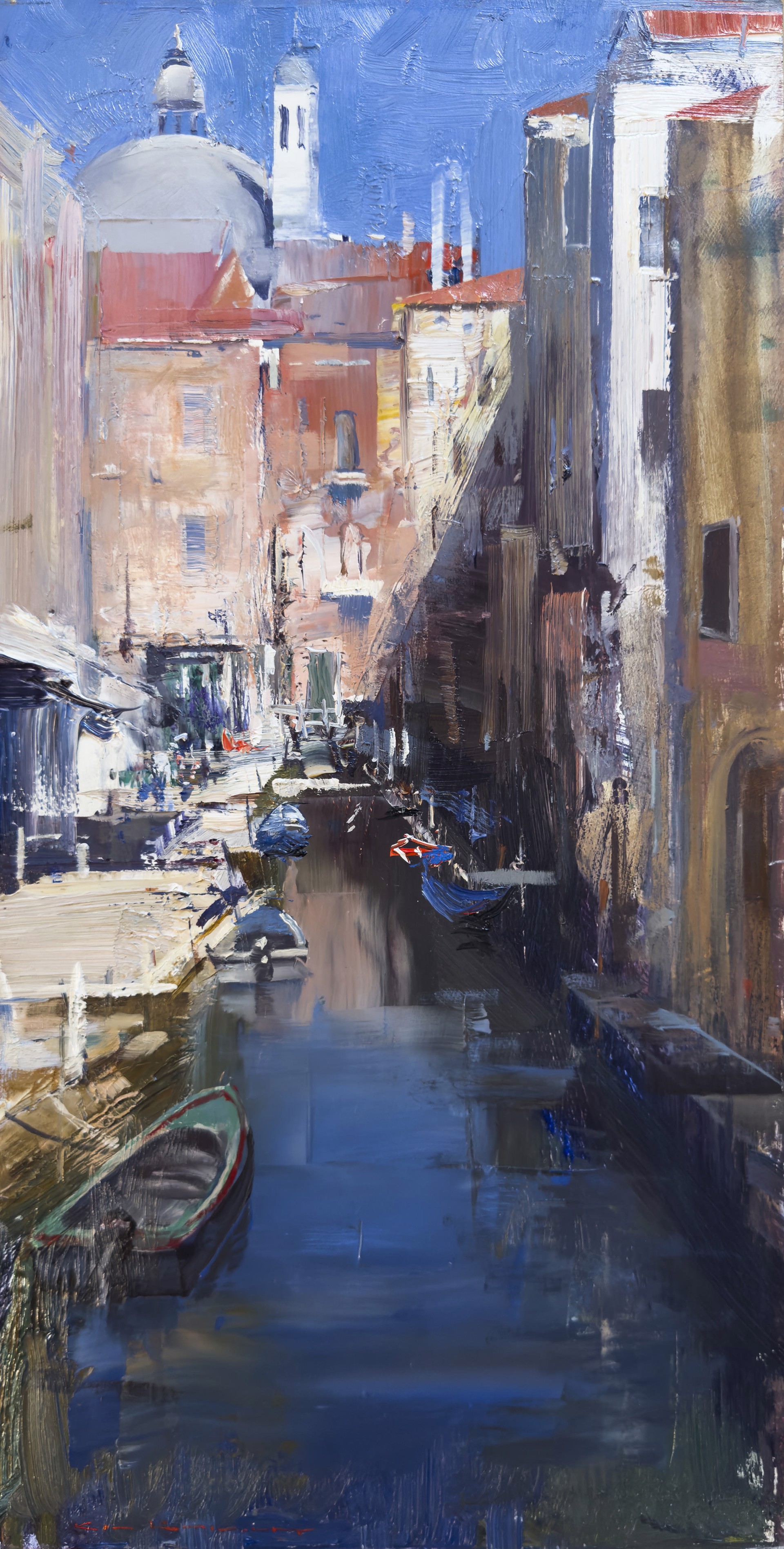 A Quiet Canal, Venice by Ken Knight