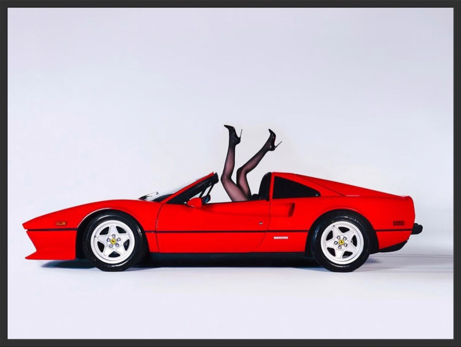 Ferrari Legs by Tyler Shields