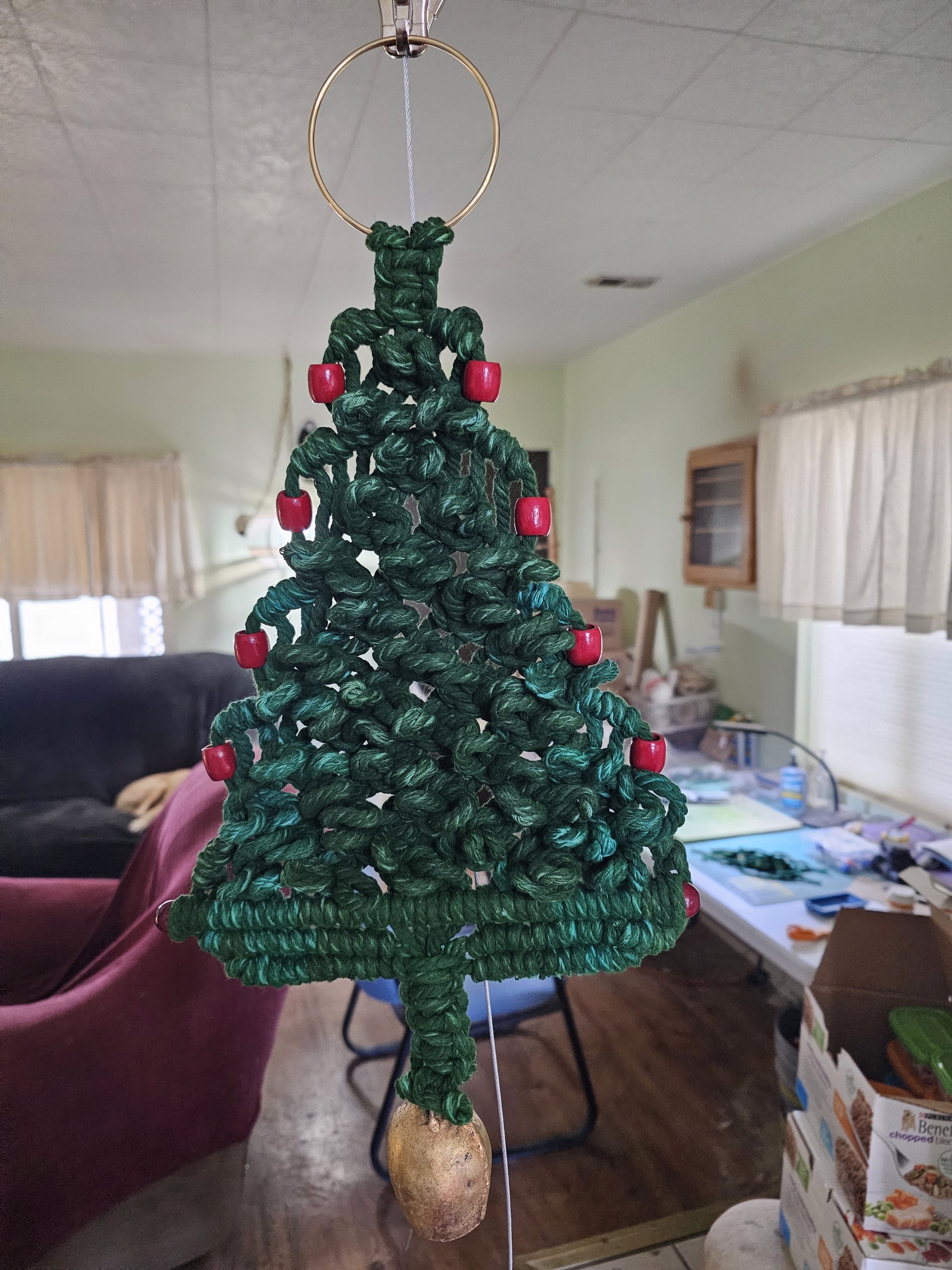 Christmas Tree Door Hanger by Steven Roberts