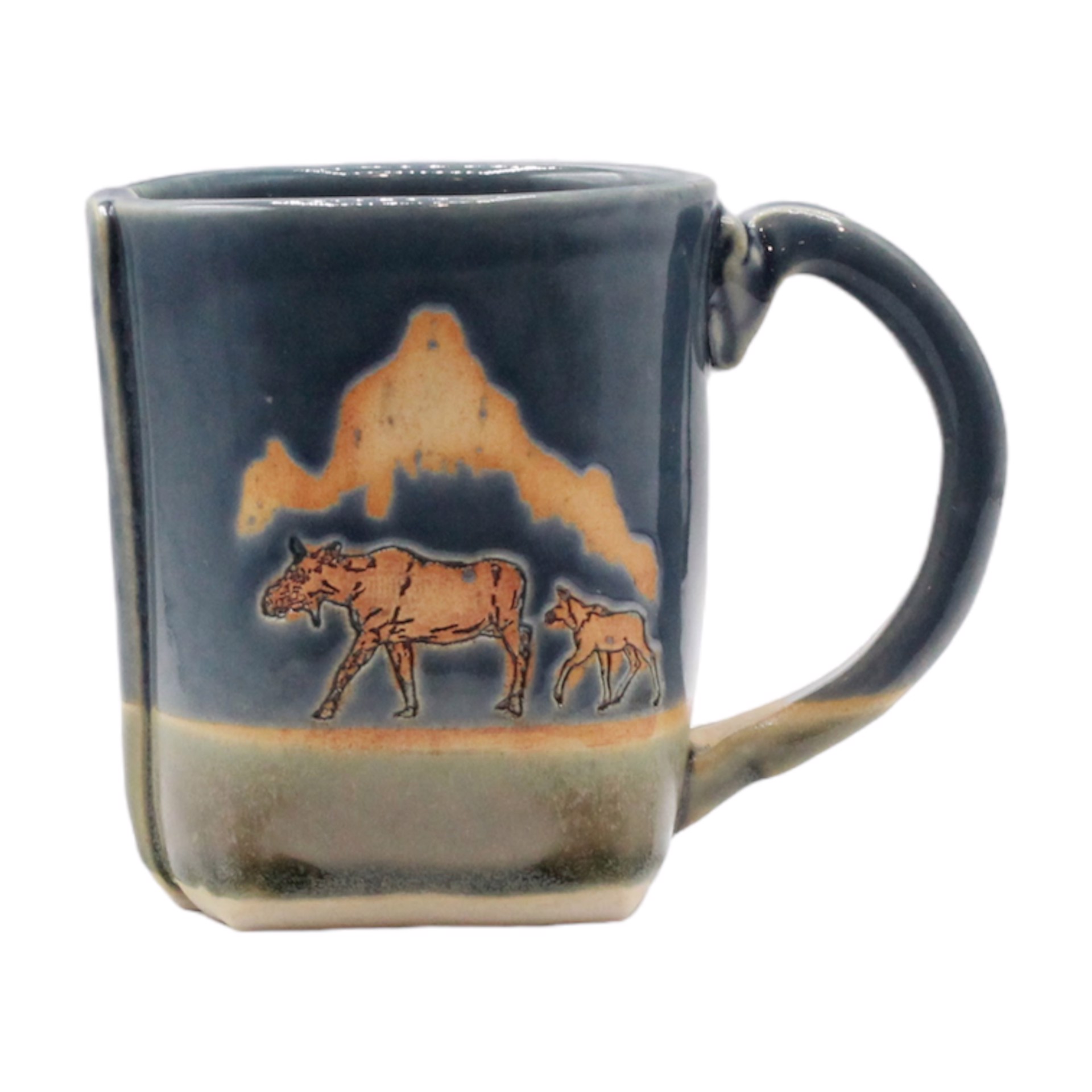 Mother Moose Mug by Colleen Deiss