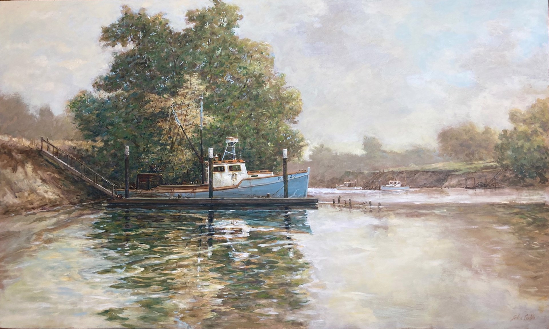 Spring Morning on the Inlet by John "Jack" Gable