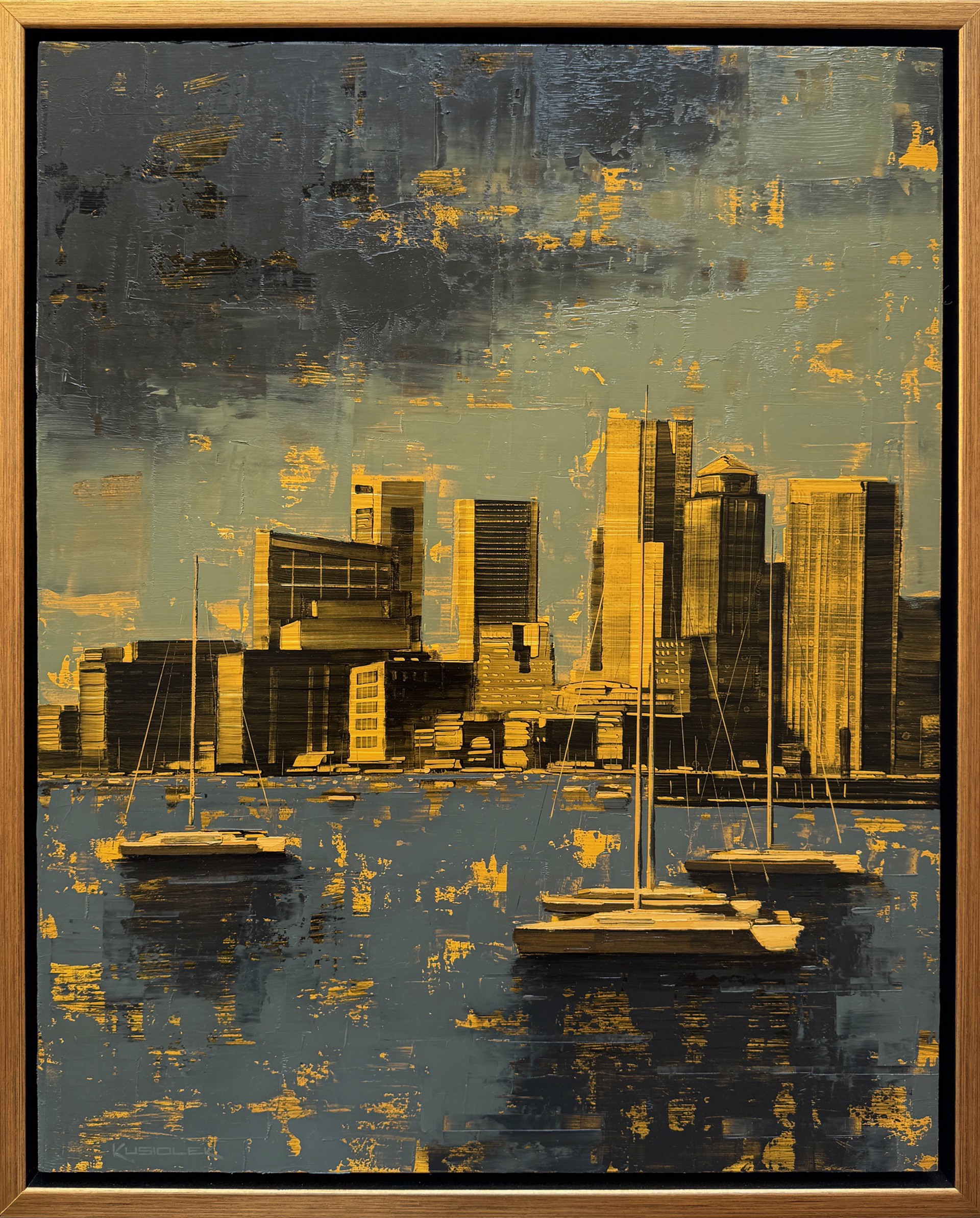 Boston Harbor by Kevin Kusiolek