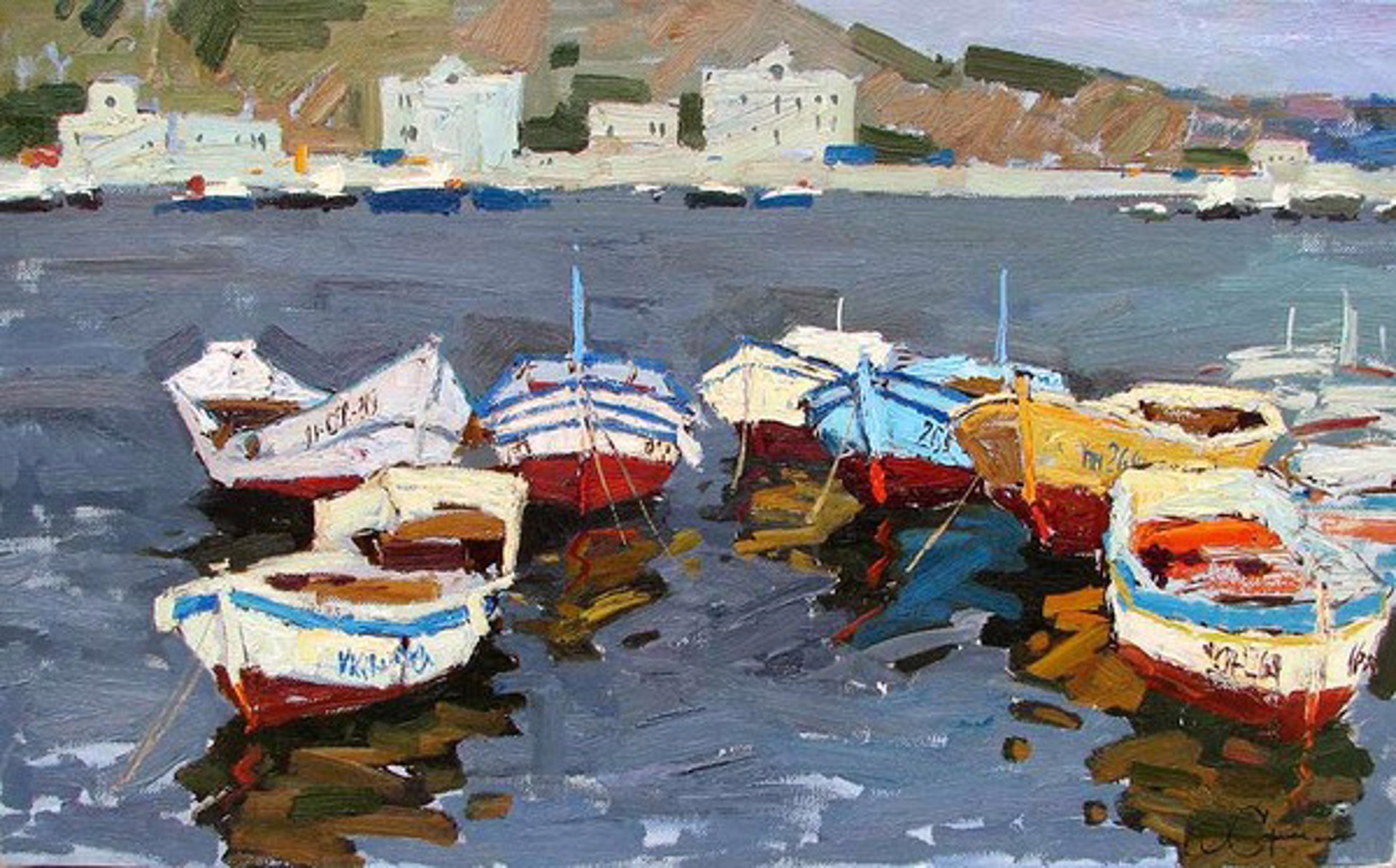 Balaklava Boats by Denis Sarazhin