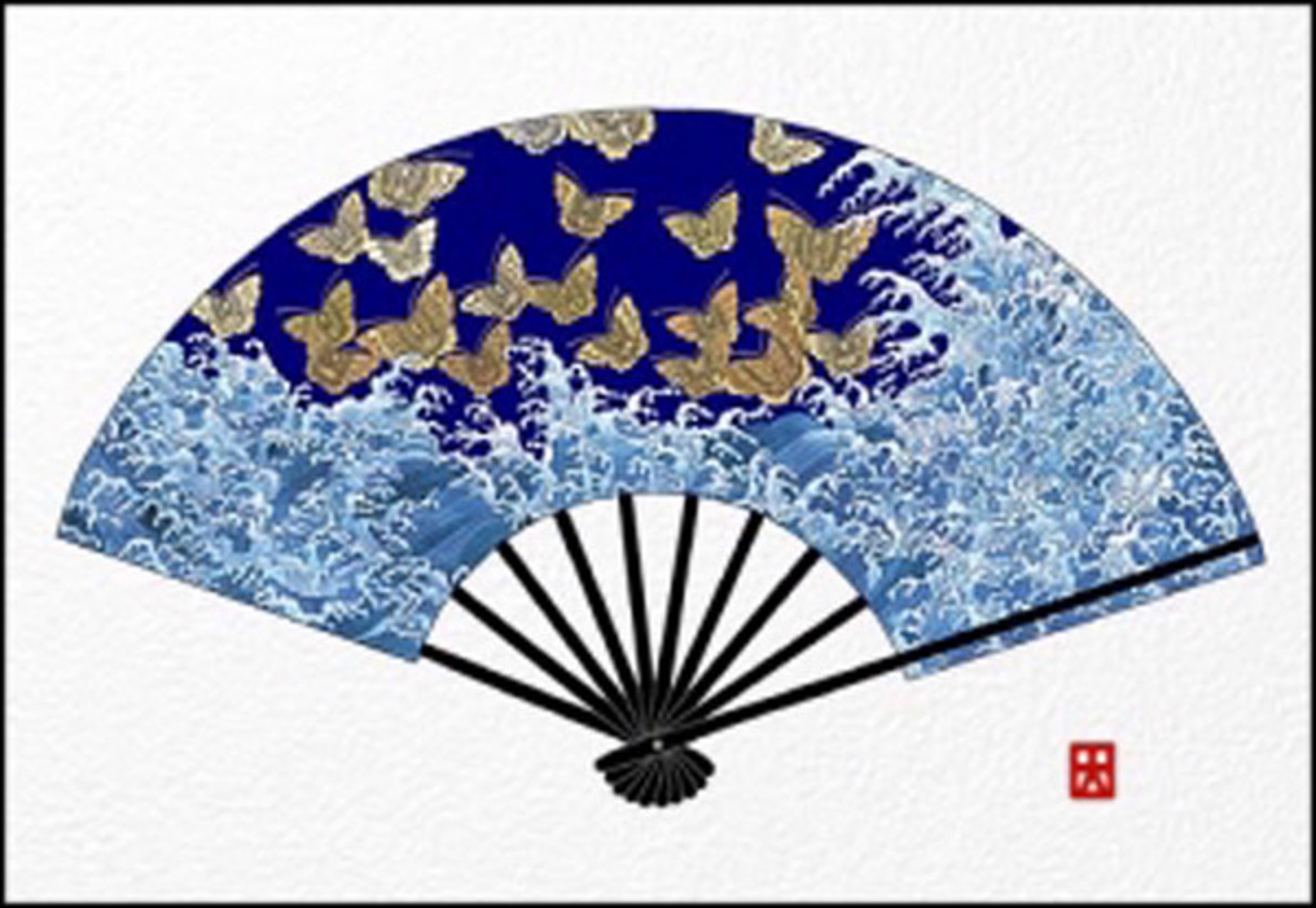 Waves of Papillon Fan by Hisashi Otsuka